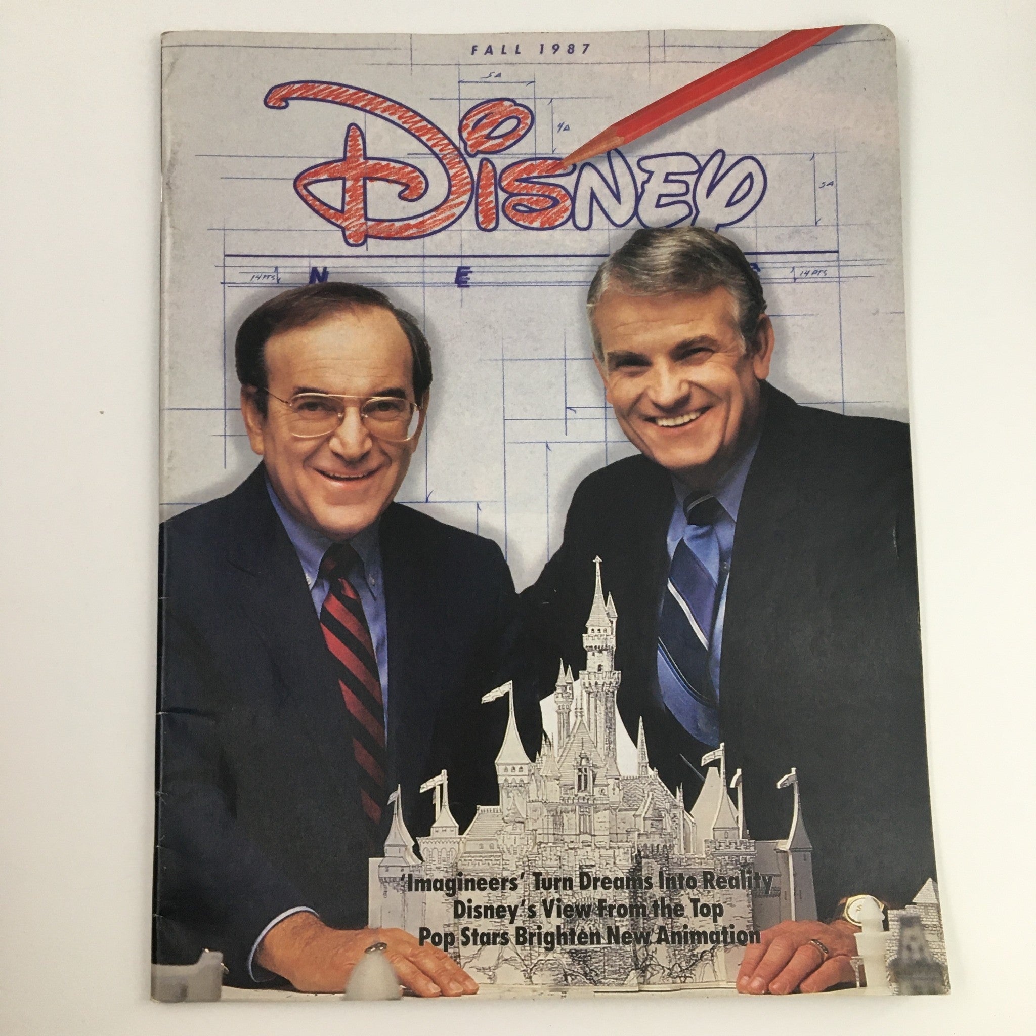 Disney News Magazine Fall 1987 Disney's Idea Factory Celebrates 35yrs Creativity