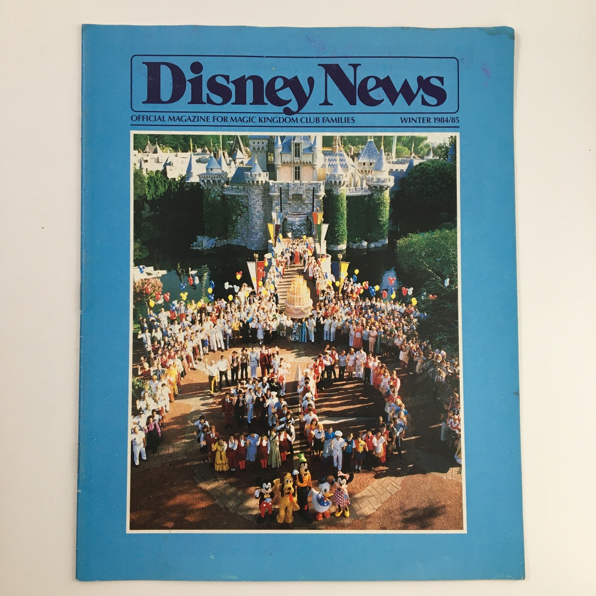 Disney News Magazine Winter 1984 Sleeping Beauty Castle Anniversary Photograph