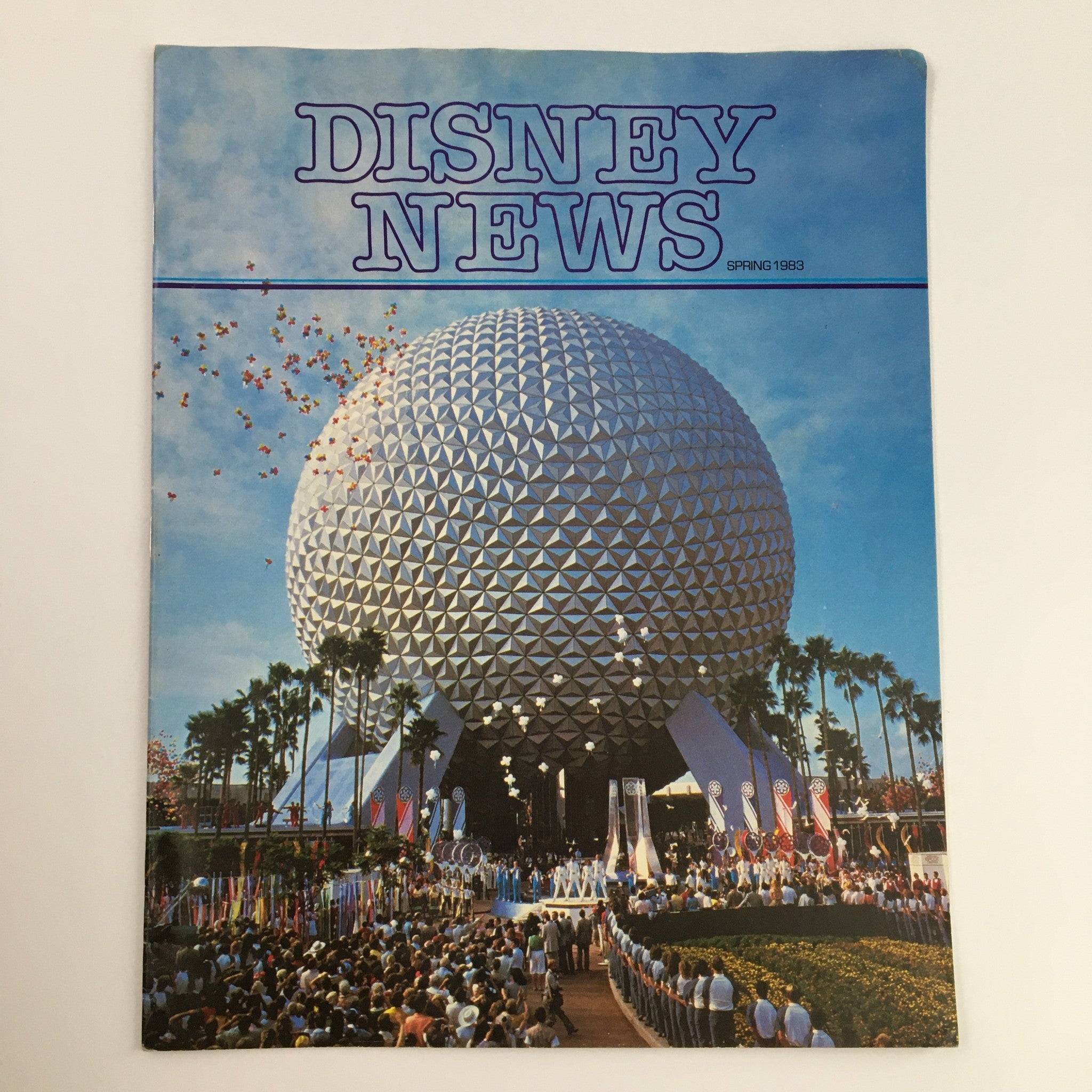 Disney News Magazine Spring 1984 Things That Go Bloom In The Spring