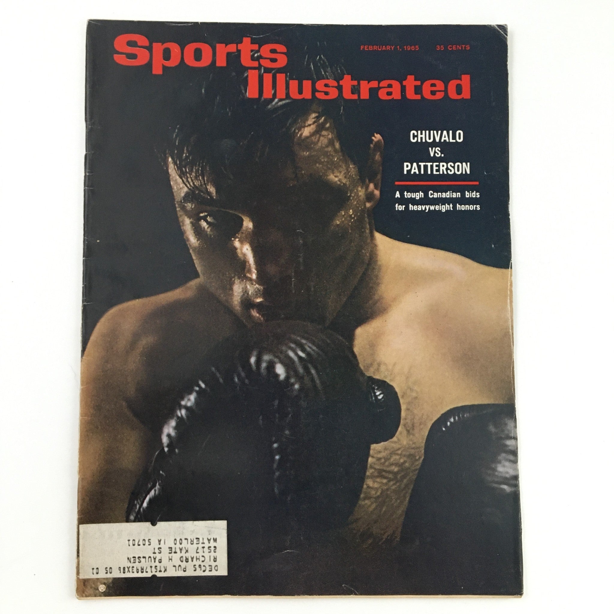 Sports Illustrated Magazine February 1 1965 George Chuvalo vs Floyd Patterson