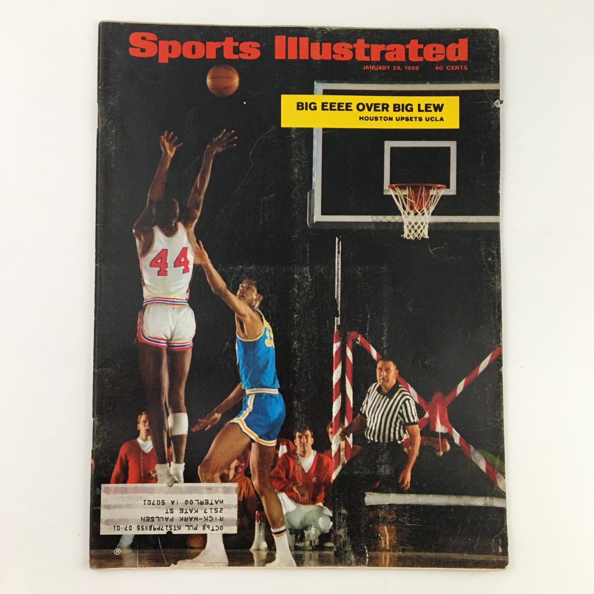 Sports Illustrated Magazine January 29 1968 Kareem Abdul-Jabbar Upsets UCLA