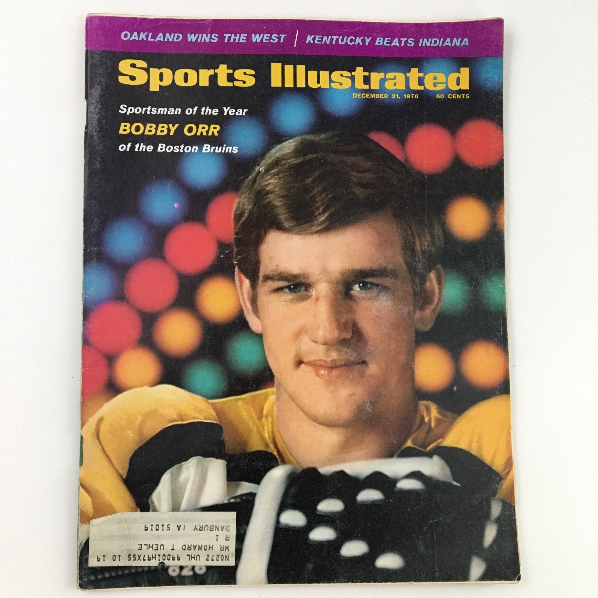 Sports Illustrated Magazine December 31 1970 Bobby Orr of the Boston Bruins