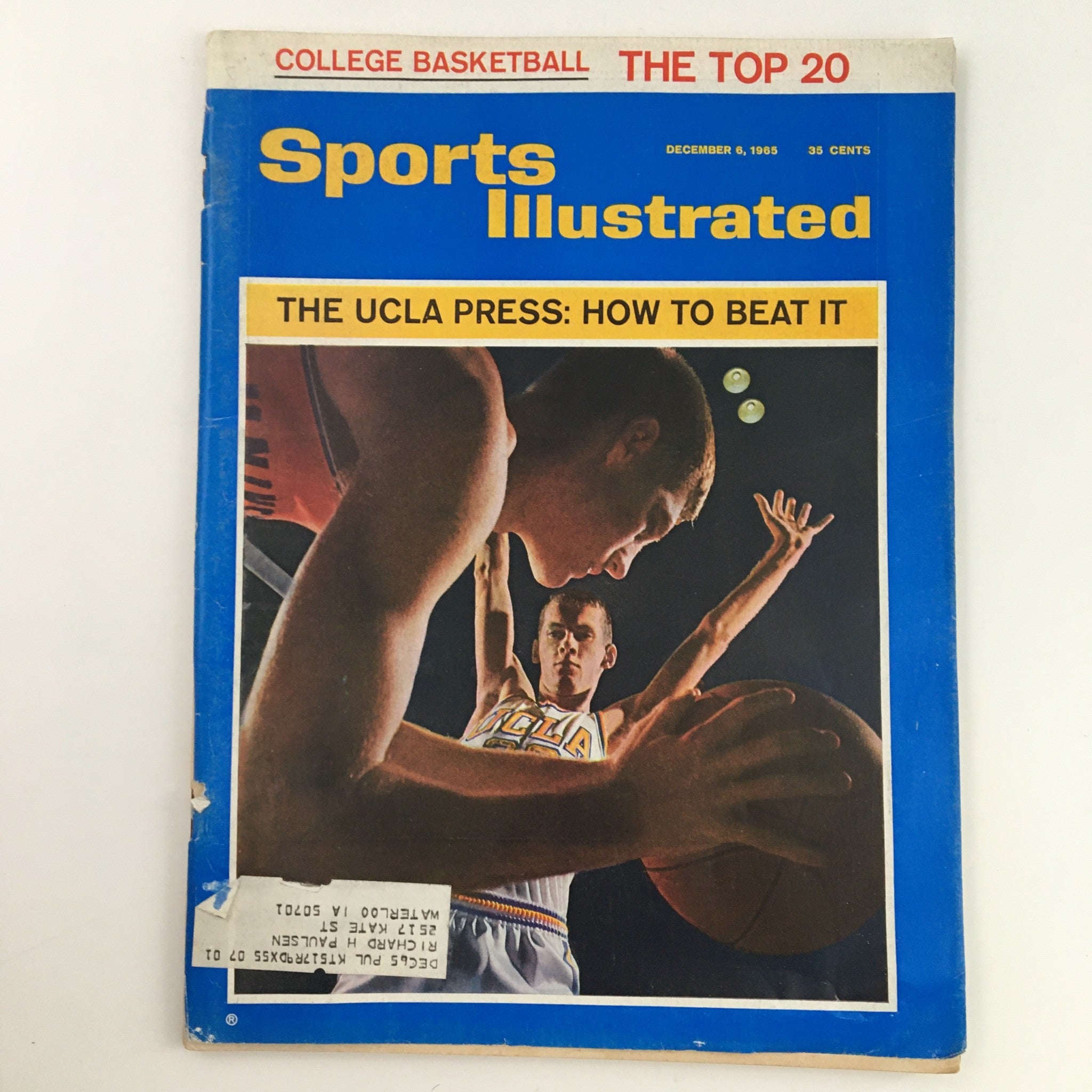 Sports Illustrated Magazine December 6 1965 The UCLA Press How To Beat It