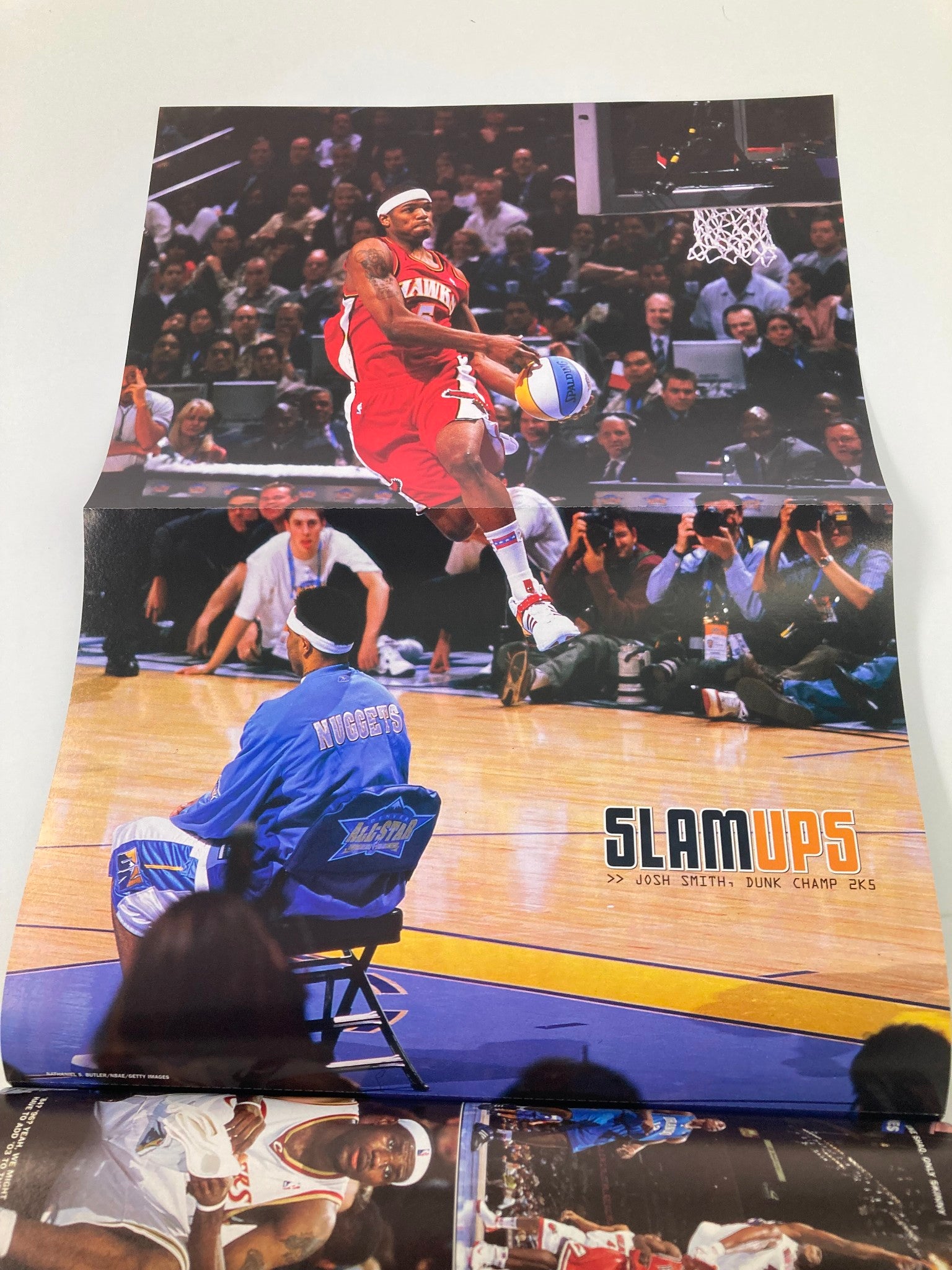 Slam Magazine June 2005 NBA New Jersey Nets Vince Carter w Poster No Label