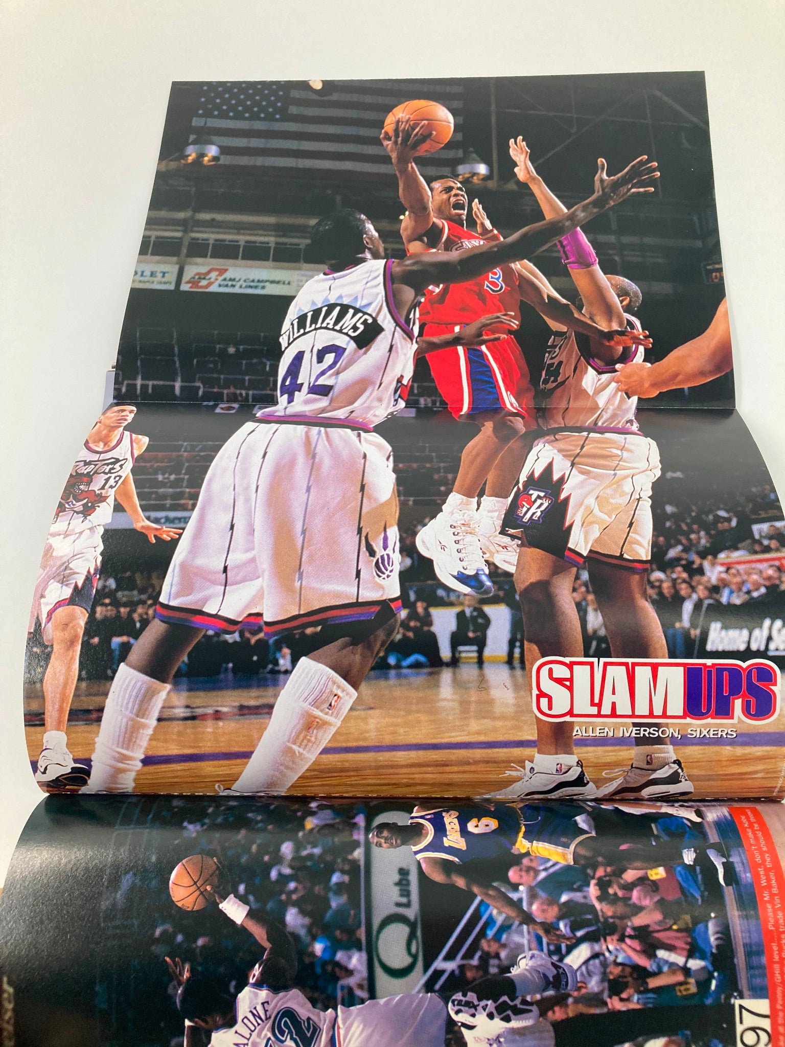 Slam Magazine September 1997 Scottie Pippen, Michael Jordan w Poster No Label