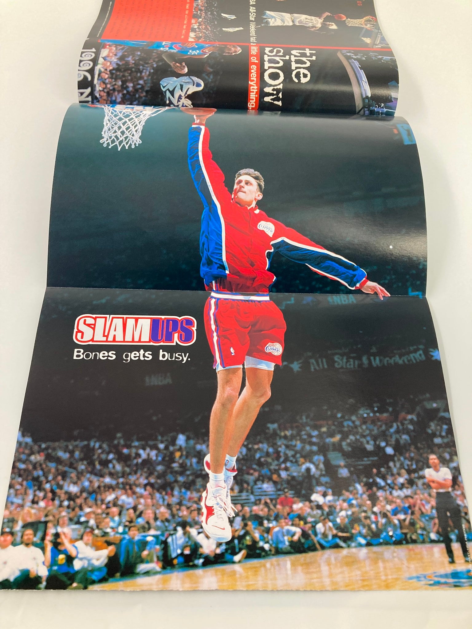 Slam Magazine July 1996 Chicago Bulls Michael Jordan w Poster No Label