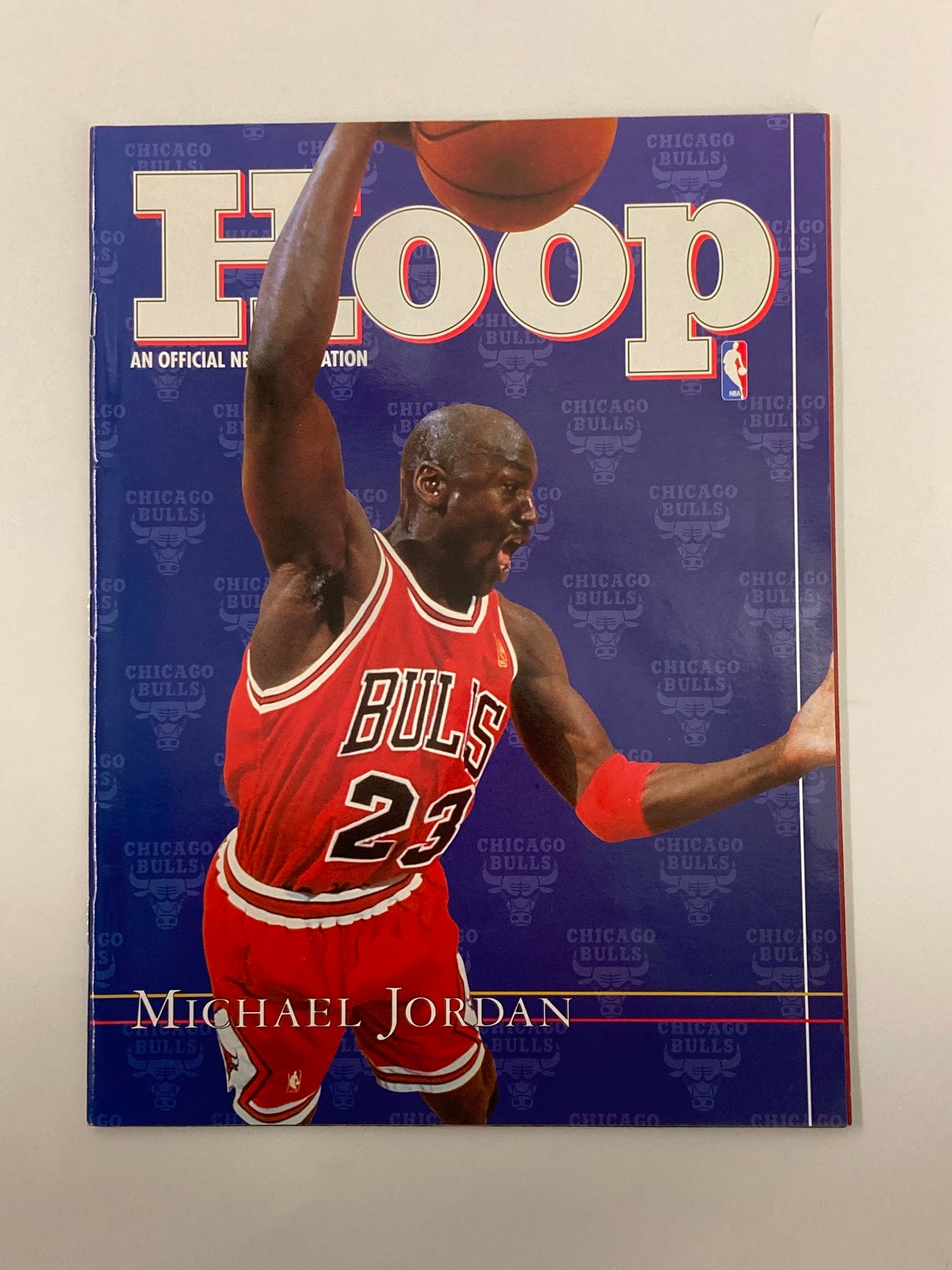 NBA Hoop Magazine Issue 3 Vol. 24 Chicago Bulls Michael Jordan No Label