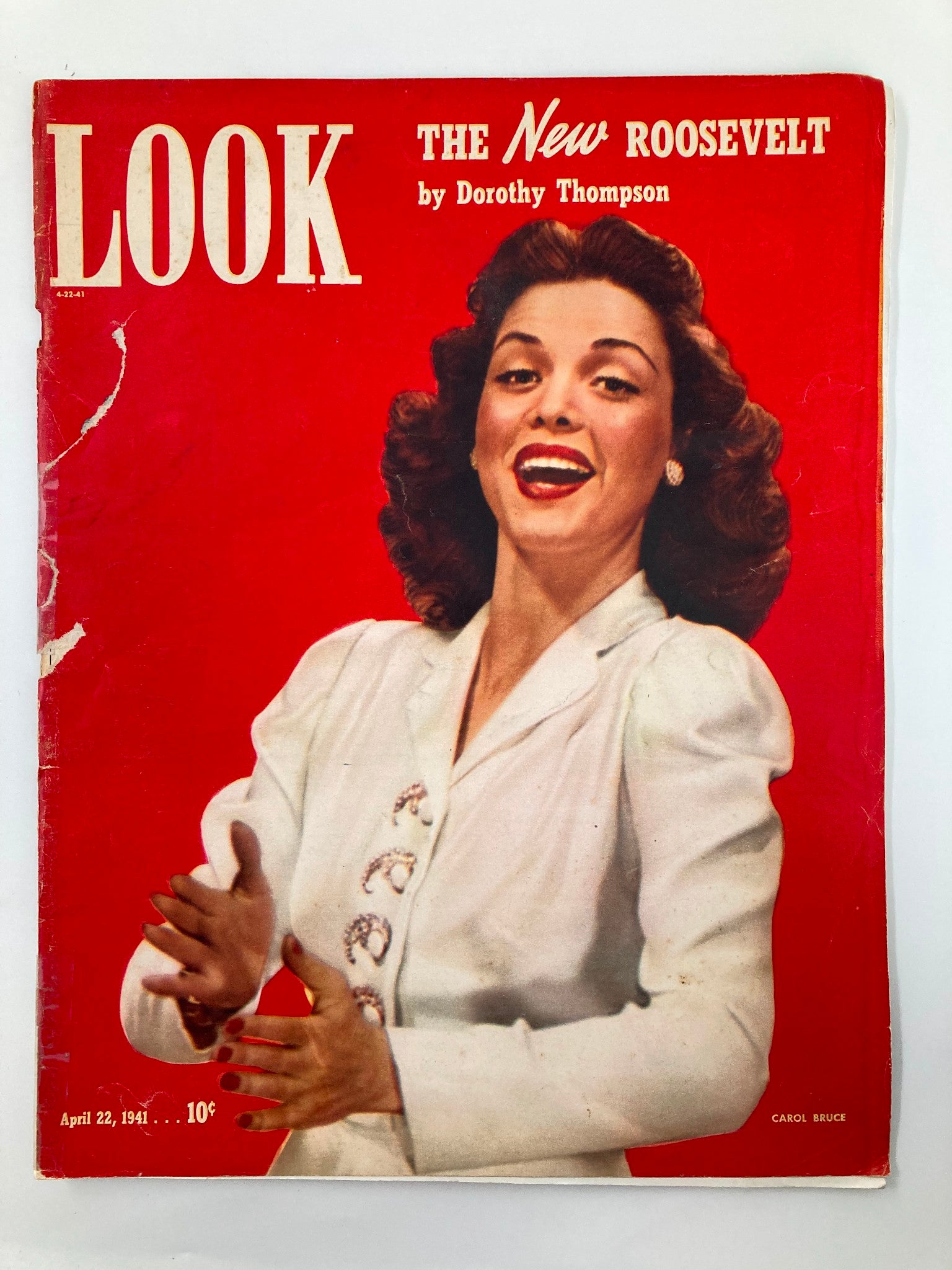 VTG Look Magazine April 22 1941 Carol Bruce A Musical Comedy Star No Label