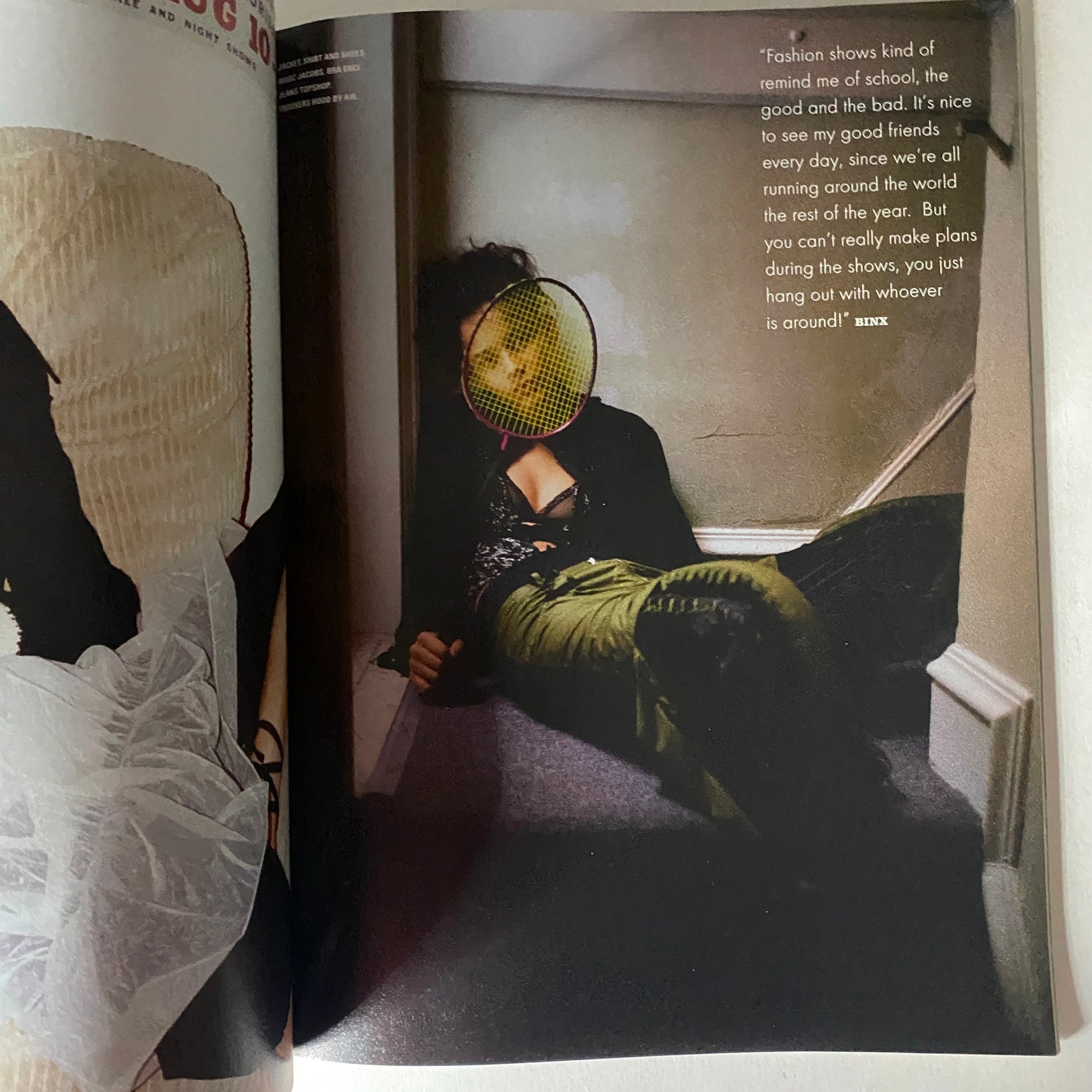 i-D Magazine Spring 2014 No. 330 Daria Werbowy by Karim Sadli No Label