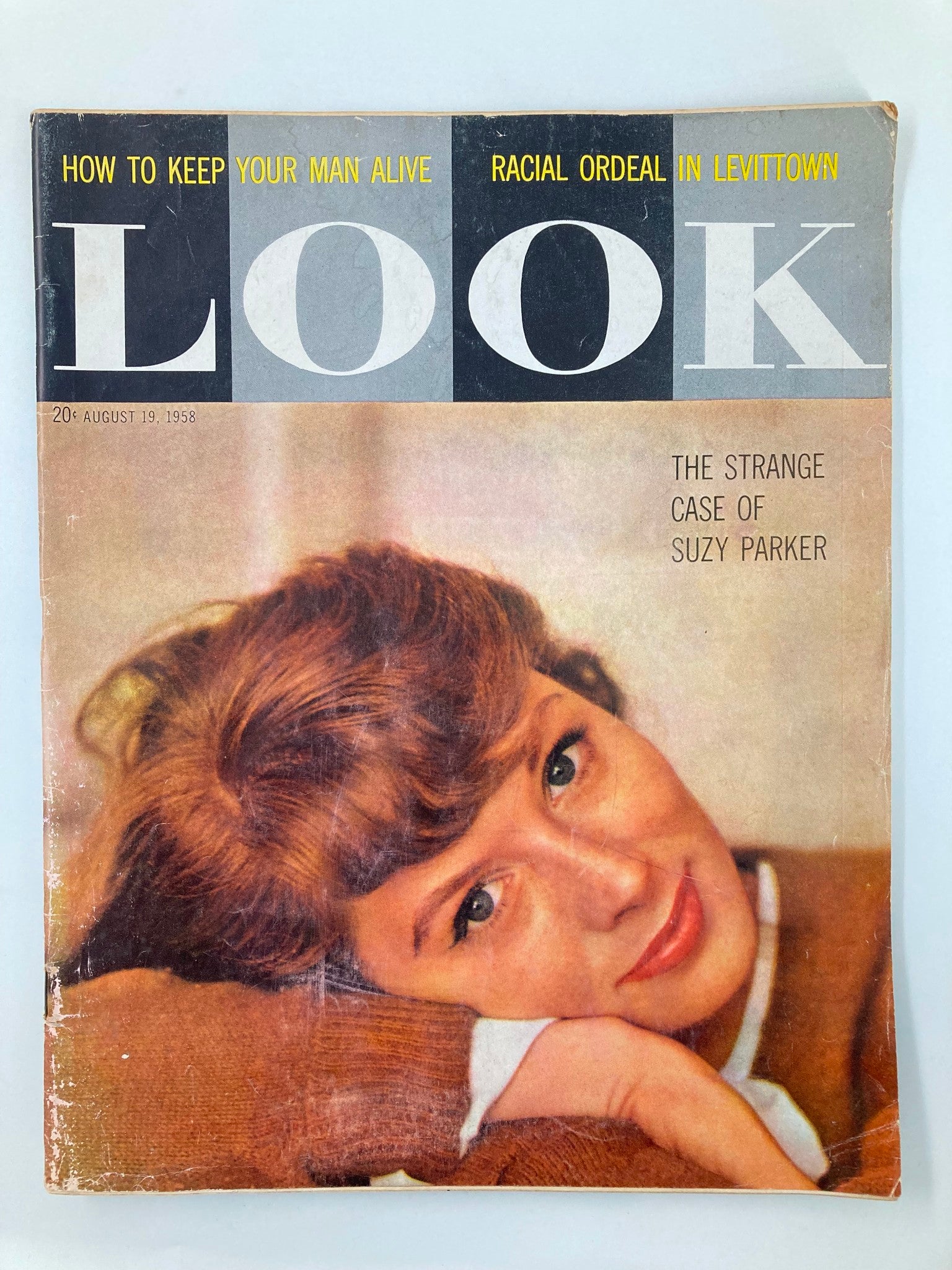 VTG Look Magazine August 19 1958 The Strange Case of Suzy Parker No Label