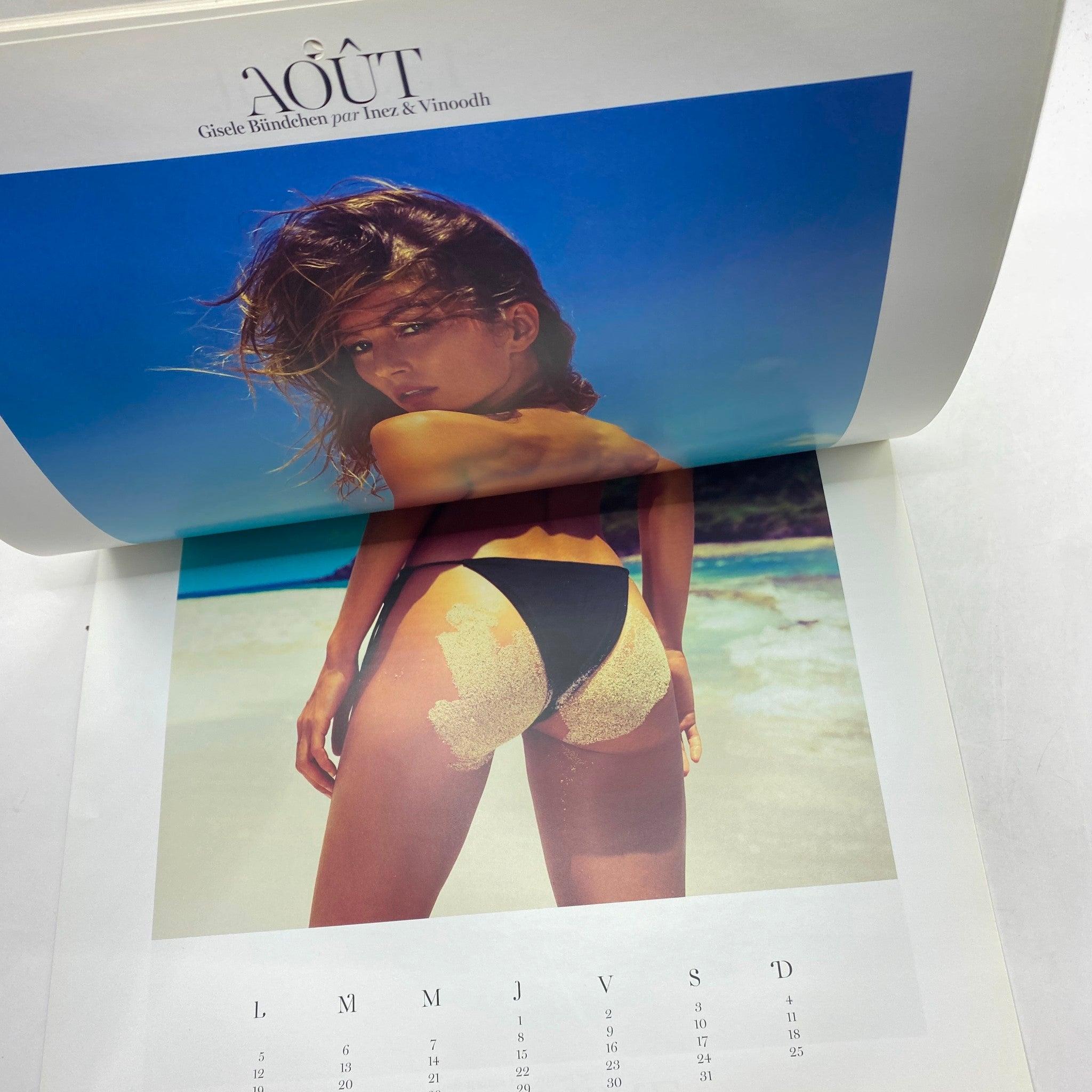 Vogue Paris Calendar Issue 2013 Isabeli Fontana, Natasha Poly No Label