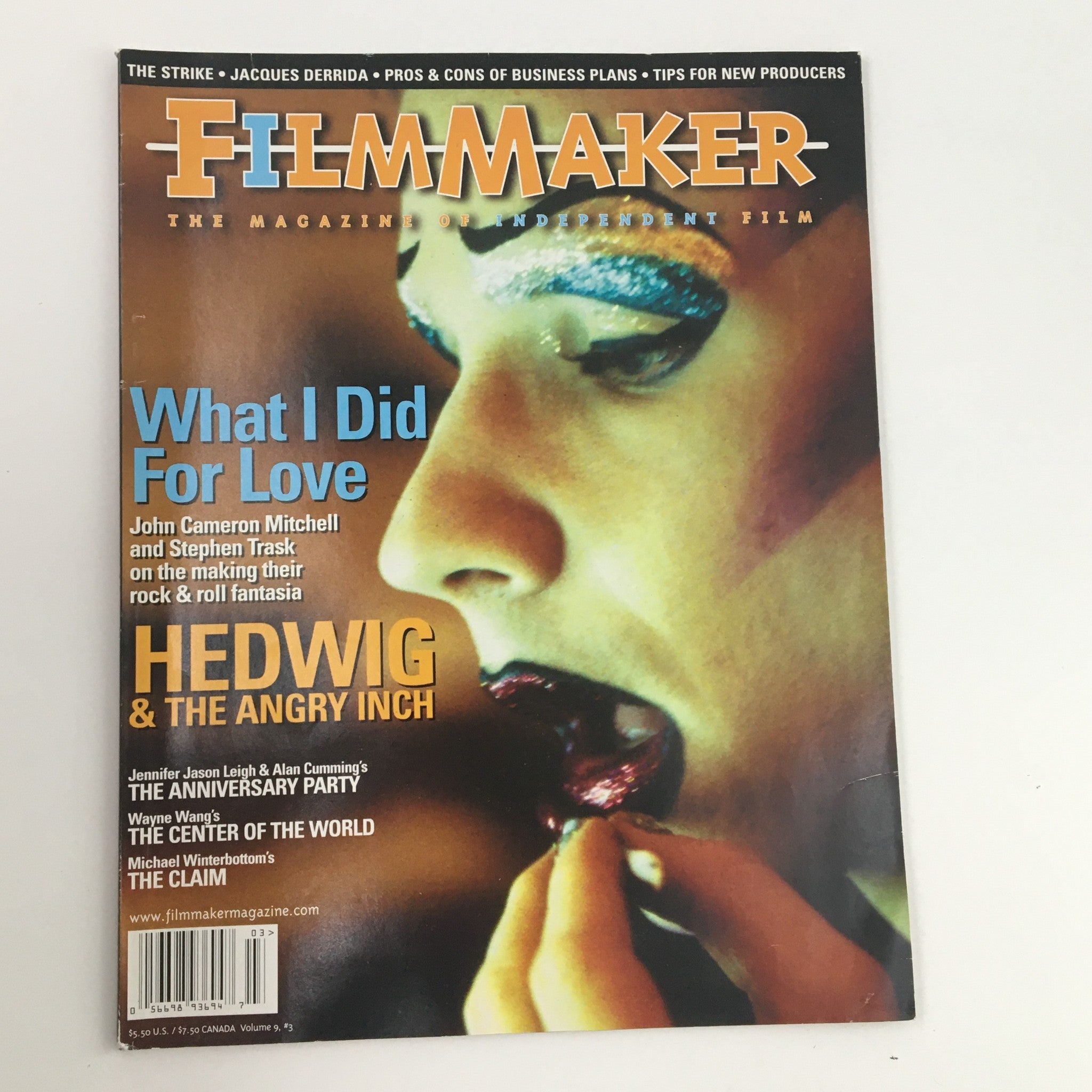 Filmmaker Magazine Spring 2001 John Cameron Mitchell & Stephen Trask No Label