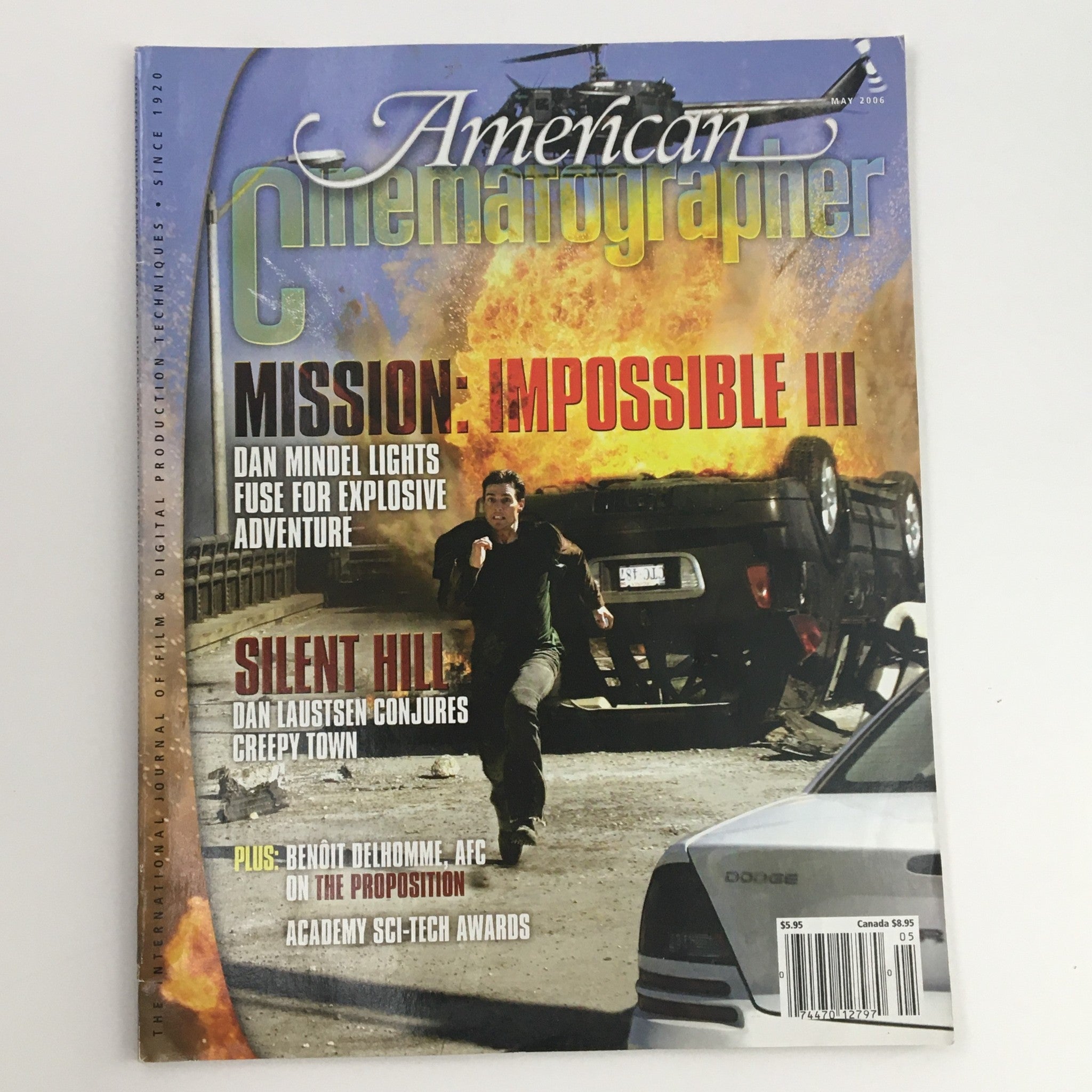 American Cinematographer Magazine May 2006 Tom Cruise, Dan Lausten, No Label