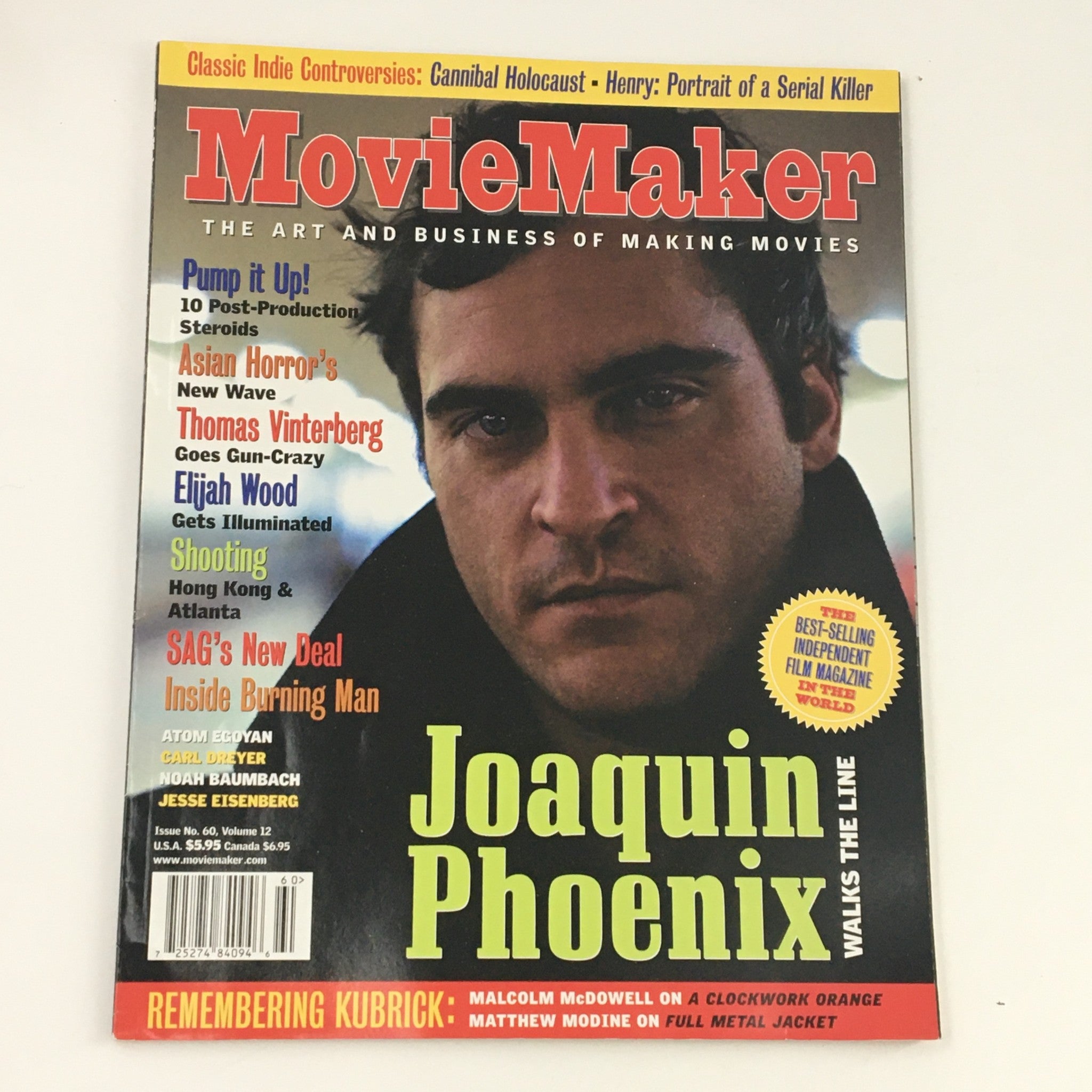 Movie Maker Magazine Fall 2005 Joaquin Phoenix Walks The Line, No Label VG