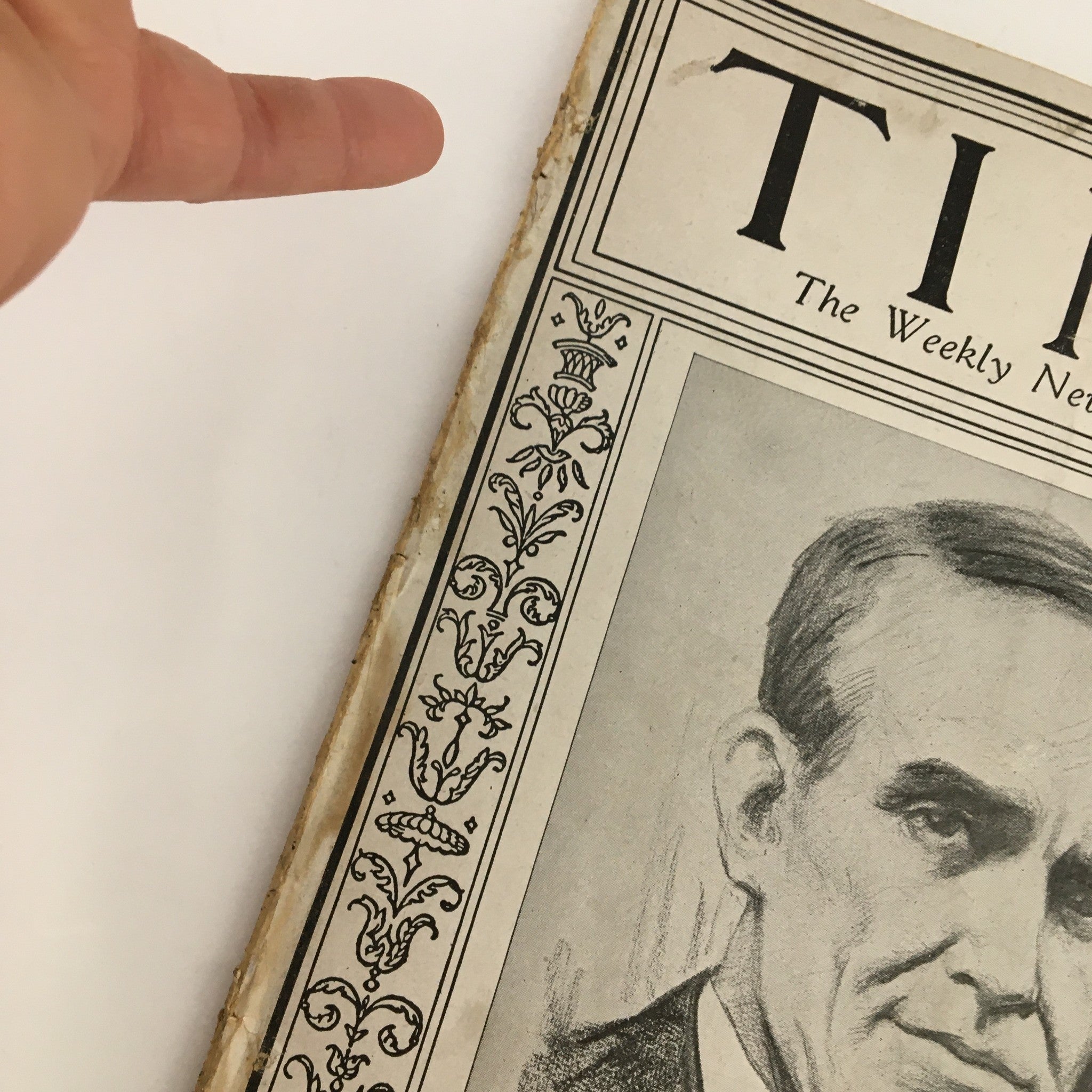 Cover of Time Magazine January 18 1926 Vol. VII No. 3 featuring a portrait of Senator Arthur Capper, showcasing its vintage design and slight wear, ideal for collectors and history enthusiasts.