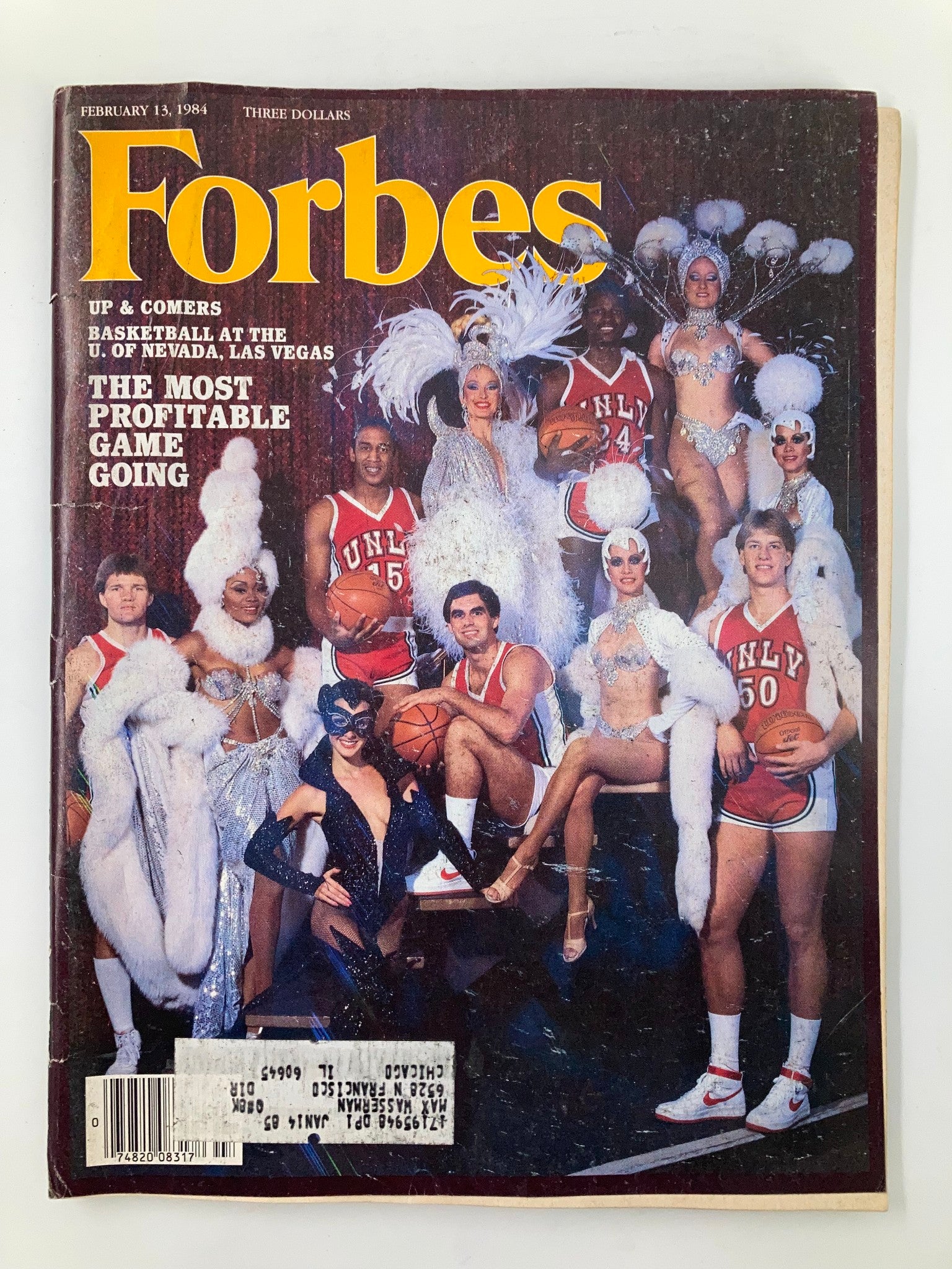 VTG Forbes Magazine February 13 1984 Basketball The Most Profitable Game Going