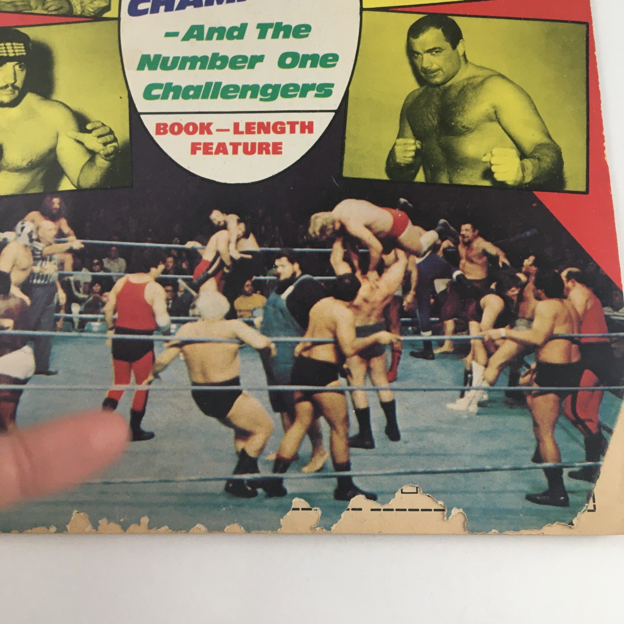 Wrestling 1972 Annual Shoehi Baba, Bobo Brazil & Chris Markoff, No Label