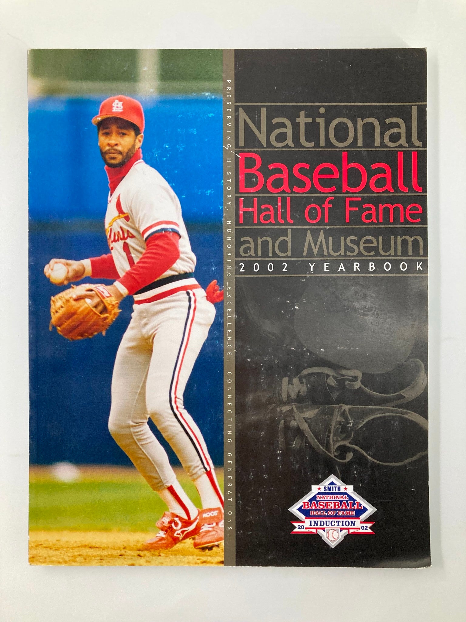 2002 National Baseball Hall of Fame and Museum Yearbook Ozzie Smith