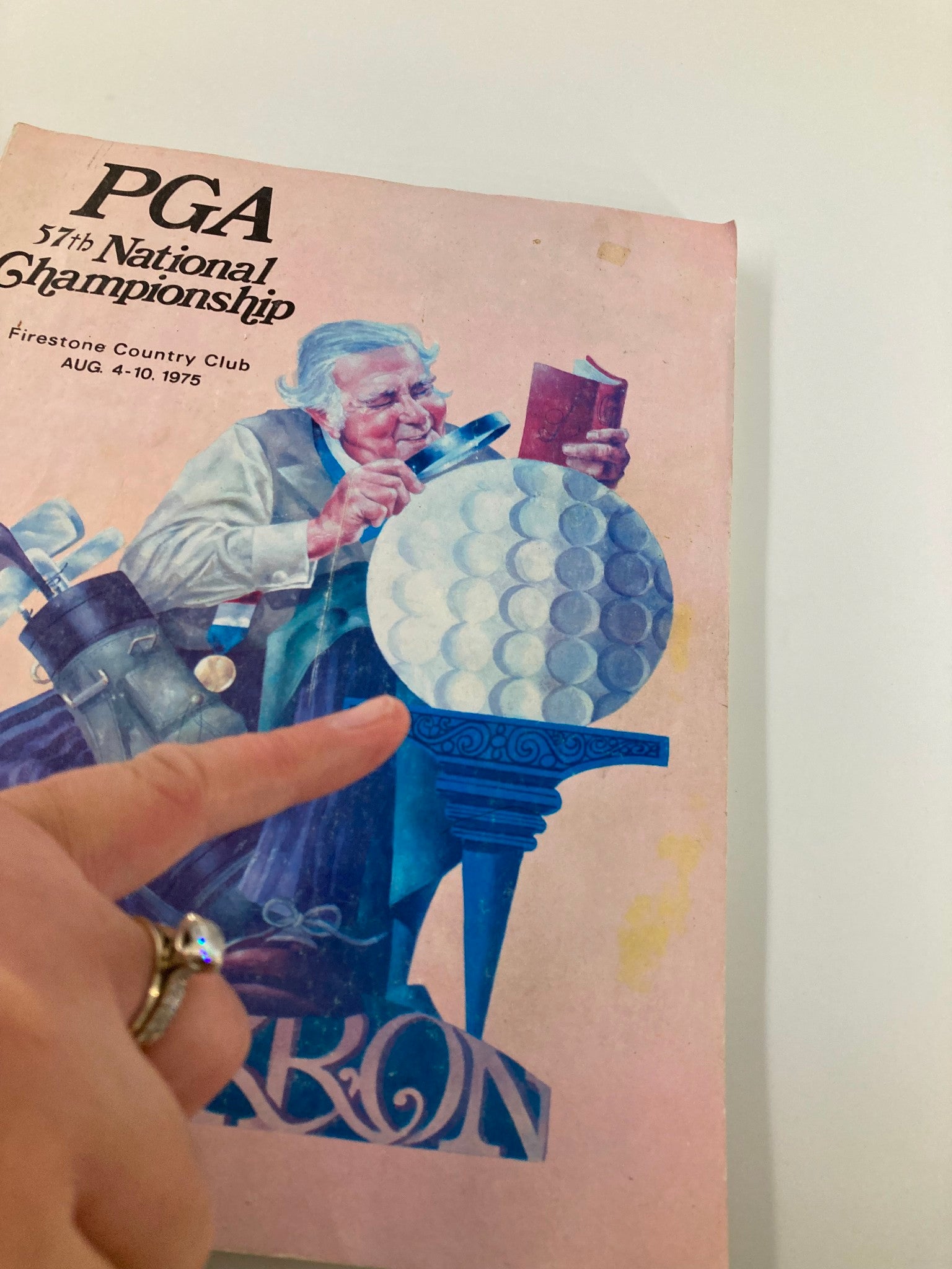 August 4-10 1975 PGA 57th Annual National Championship Official Program