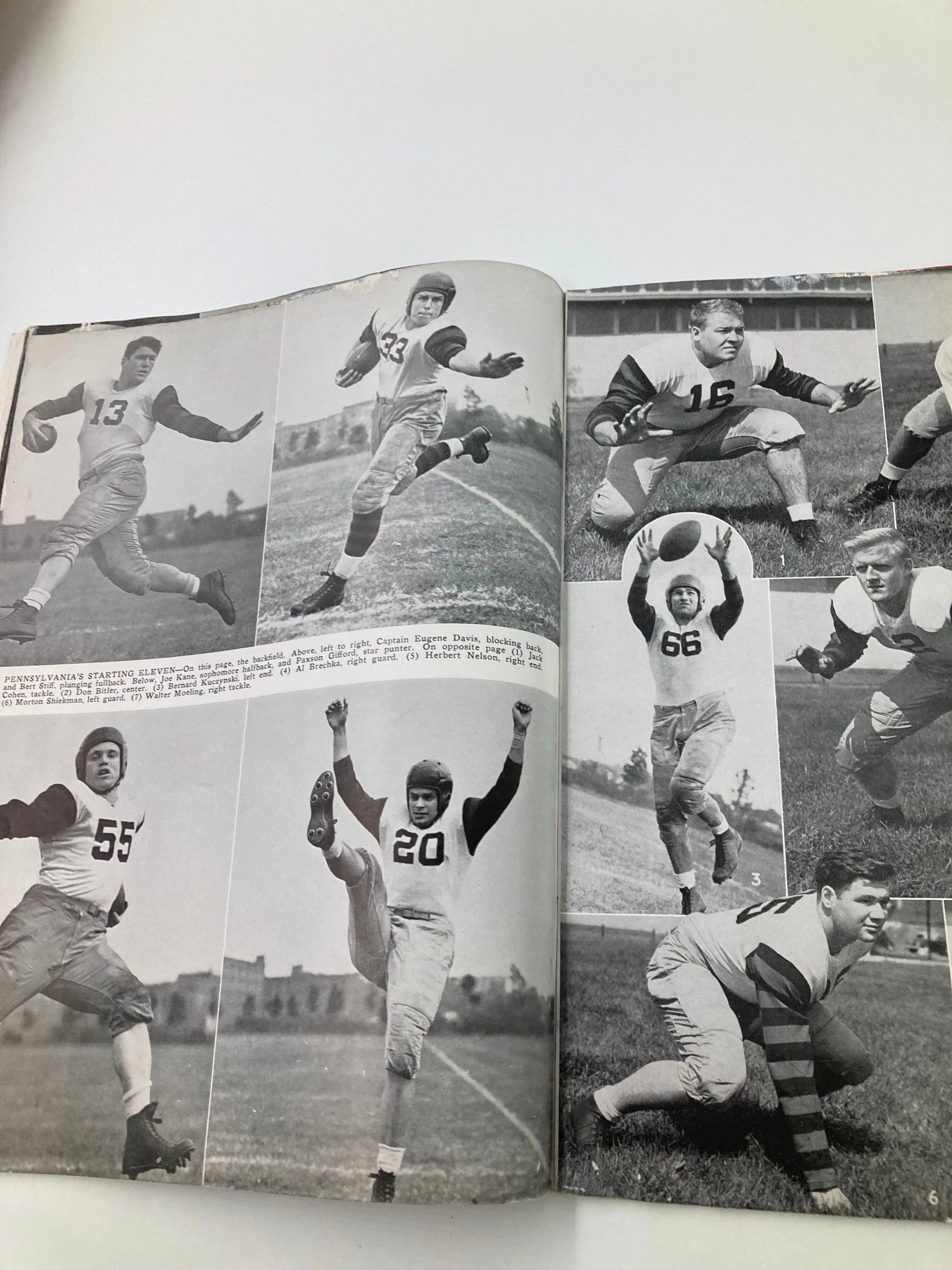 1941 NCAA Football Navy vs Pennsylvania Franklin Field Illustrated