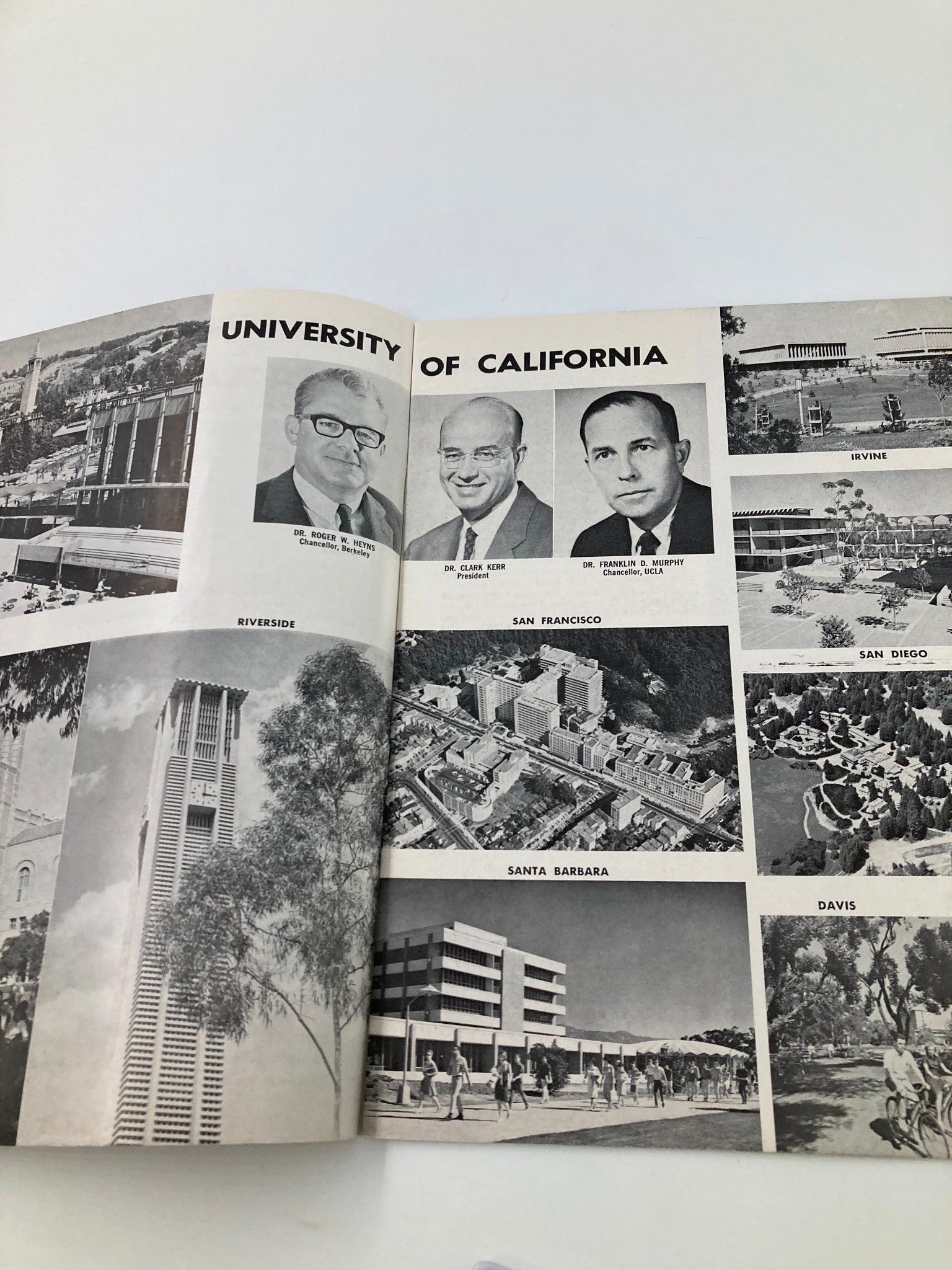 1966 NCAA Football California Golden Bears vs UCLA Bruins Official Program