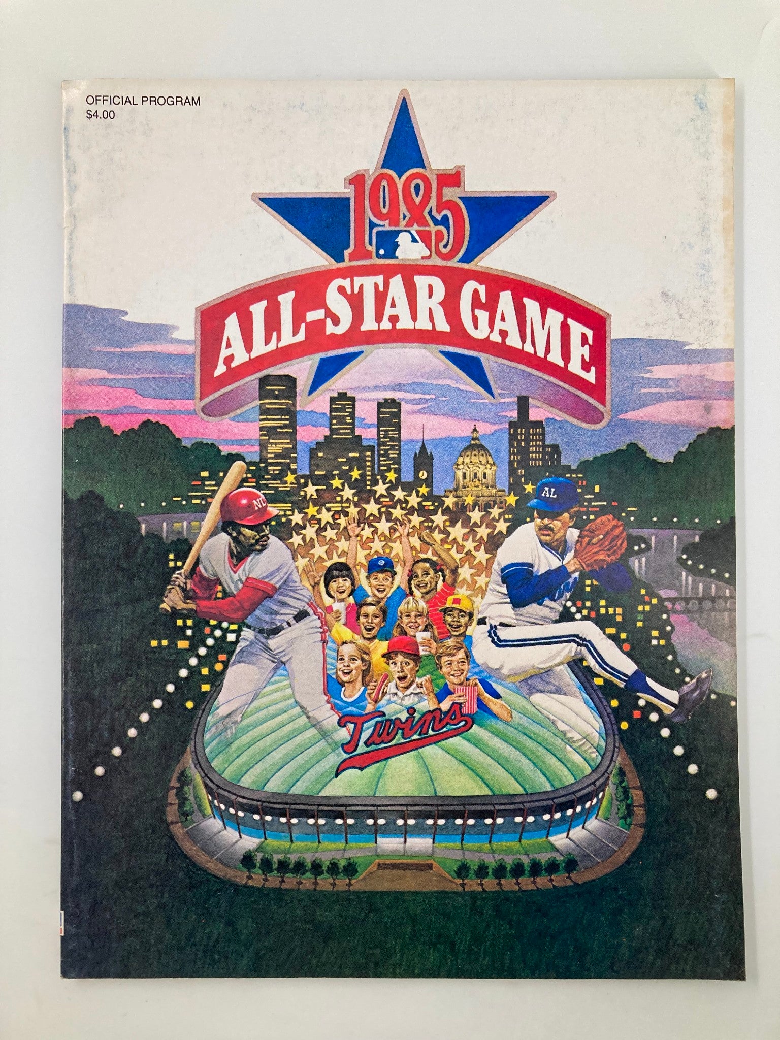 1985 MLB All-Star Game Cincinnati Reds Pete Rose Official Program