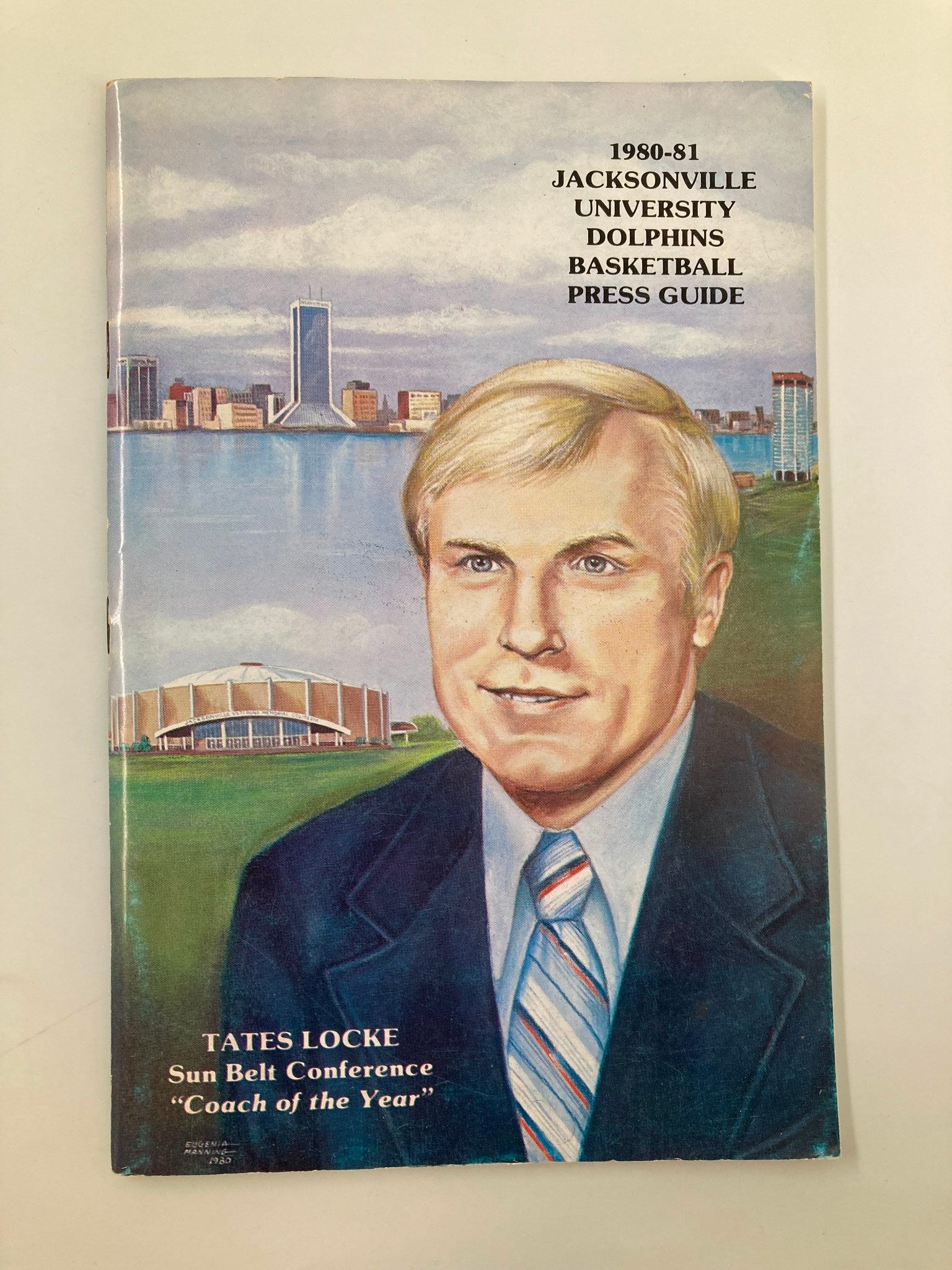 1980-1981 Jacksonville University Dolphins Basketball Press Guide
