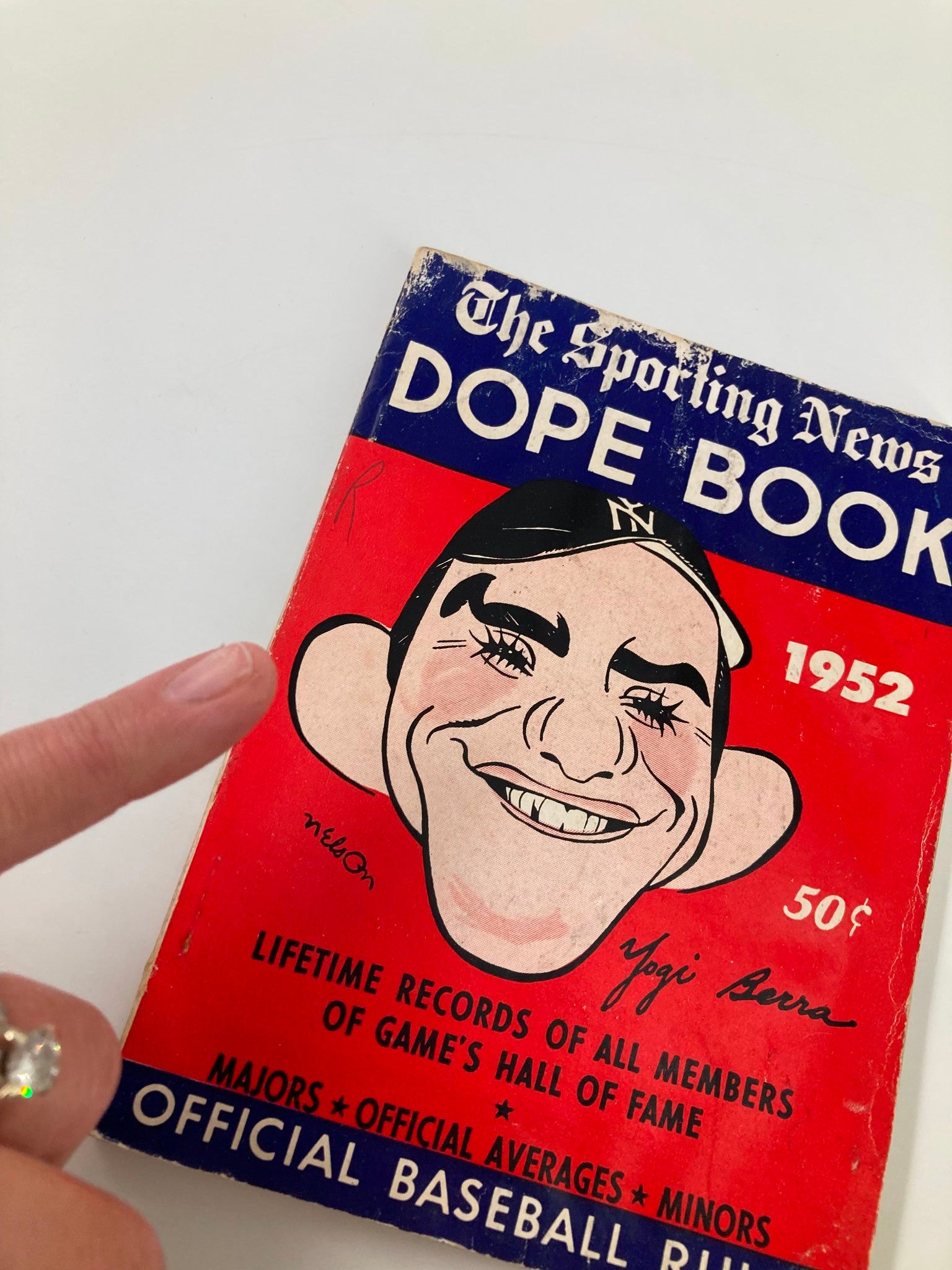 1952 The Sporting News Dope Book Official Baseball Rules