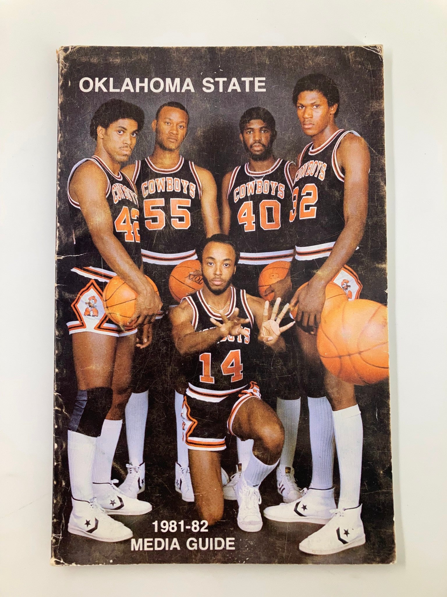 1981-1982 NCAA Basketball Oklahoma State University Cowboys Media Guide