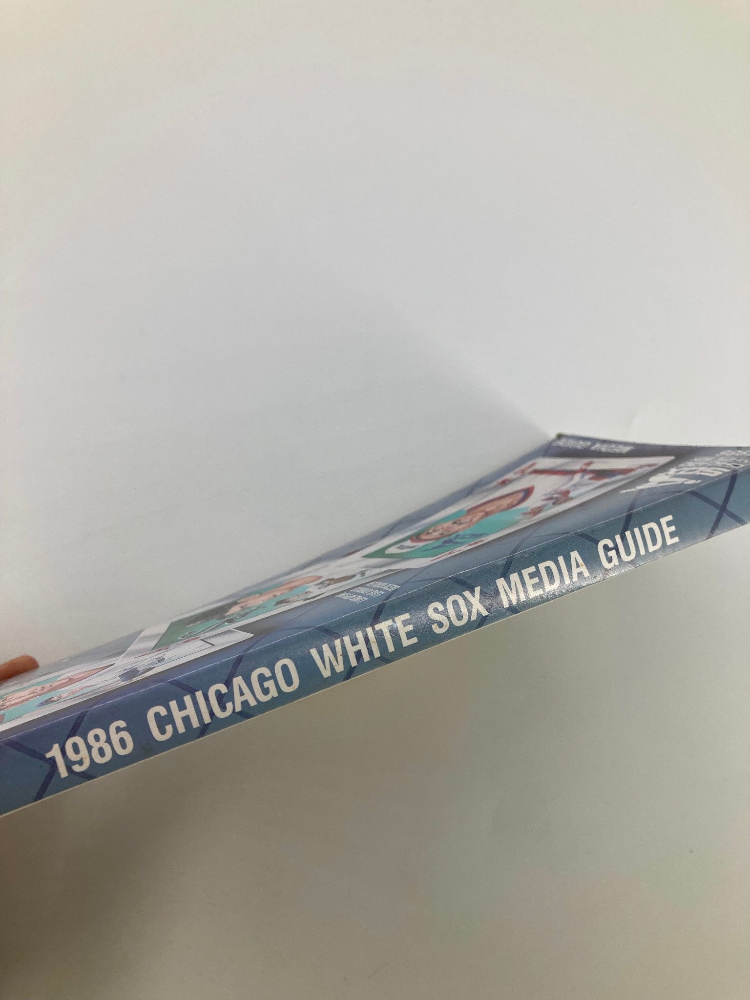 1986 MLB Chicago White Sox Media Guide Aces In The Hole