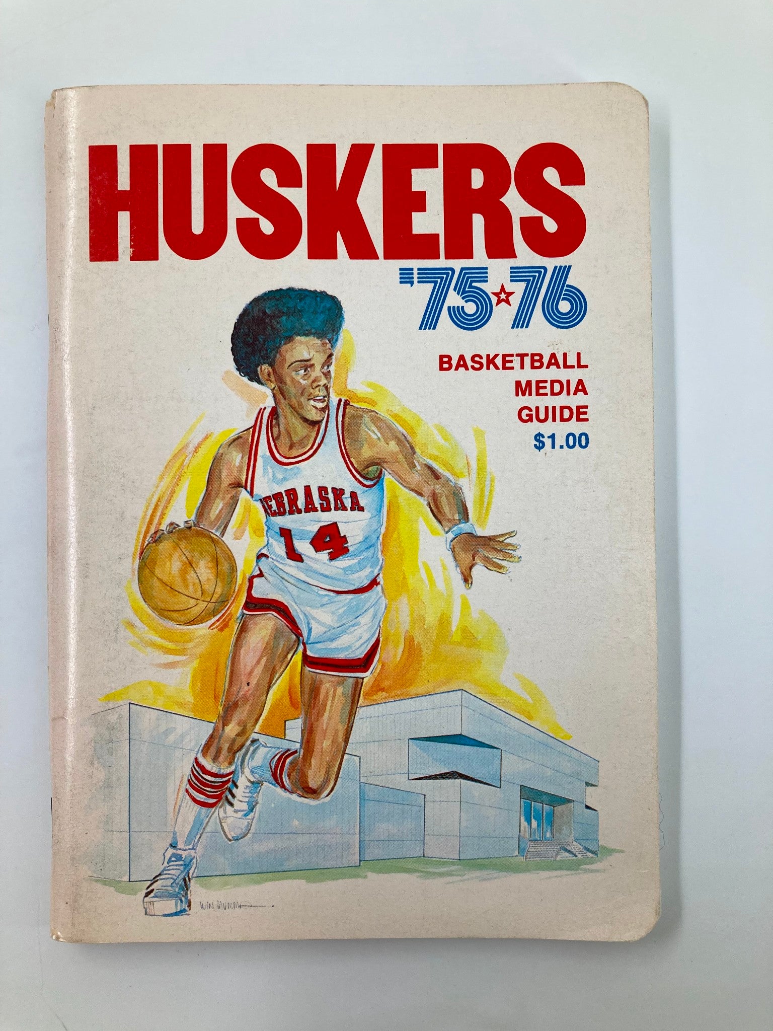 1975-1976 NCAA Nebraska Cornhuskers Basketball Media Guide