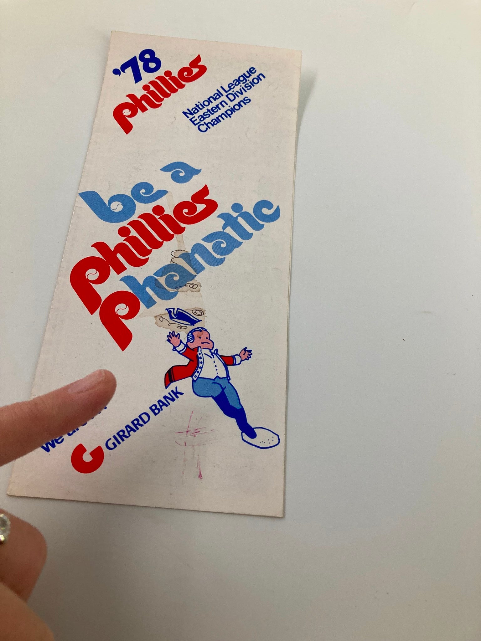 1978 MLB Philadelphia Phillies National League Eastern Division Champions