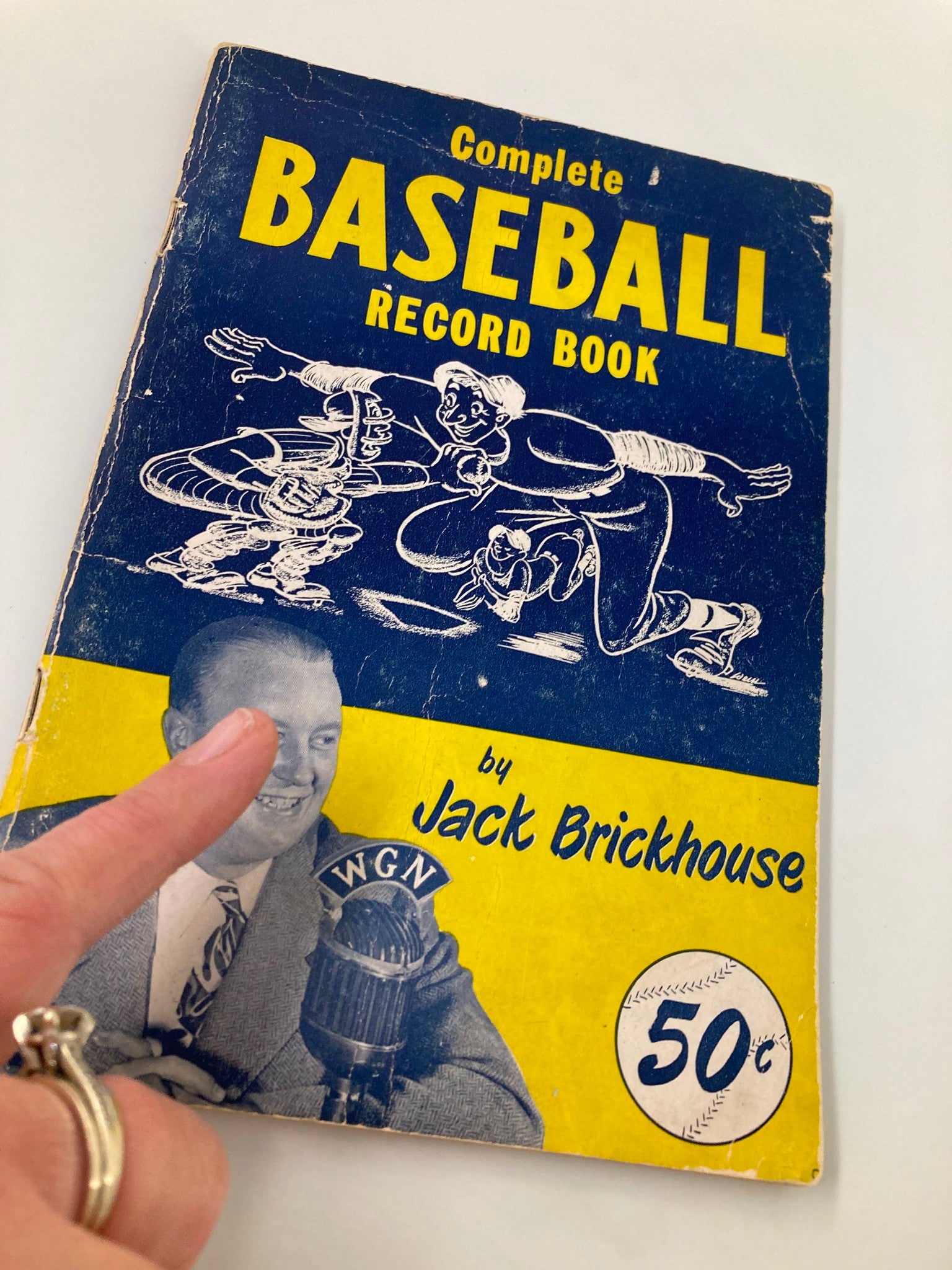 1950 Jack Brickhouse Complete Major League Baseball Record Book