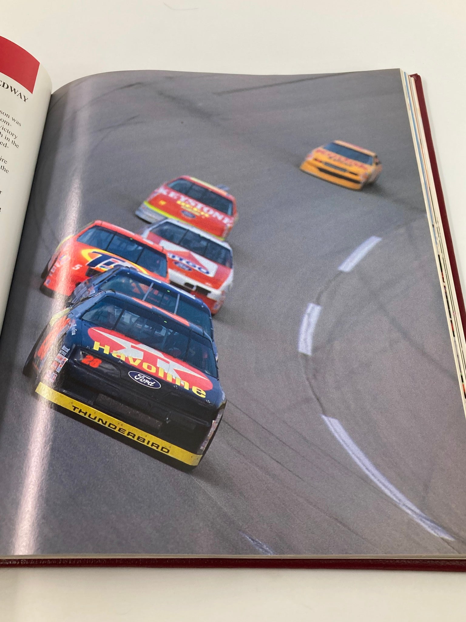 1992 NASCAR Winston Cup Book Richard Petty and Sterling Marlin