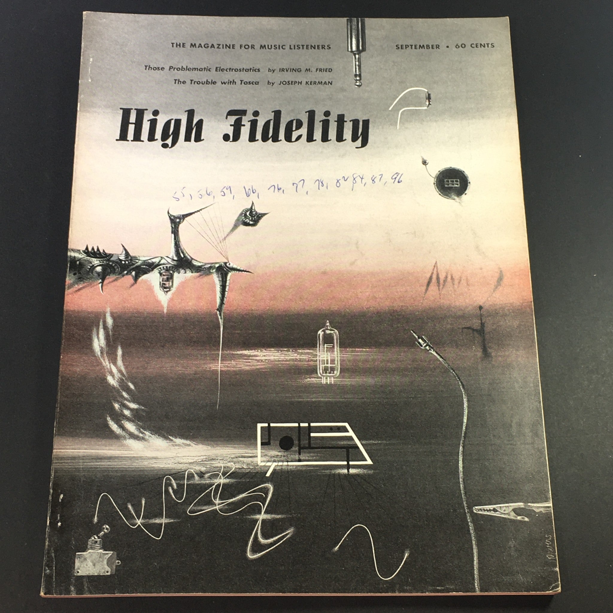 VTG High Fidelity Music Magazine September 1956 - The Trouble with Tosca