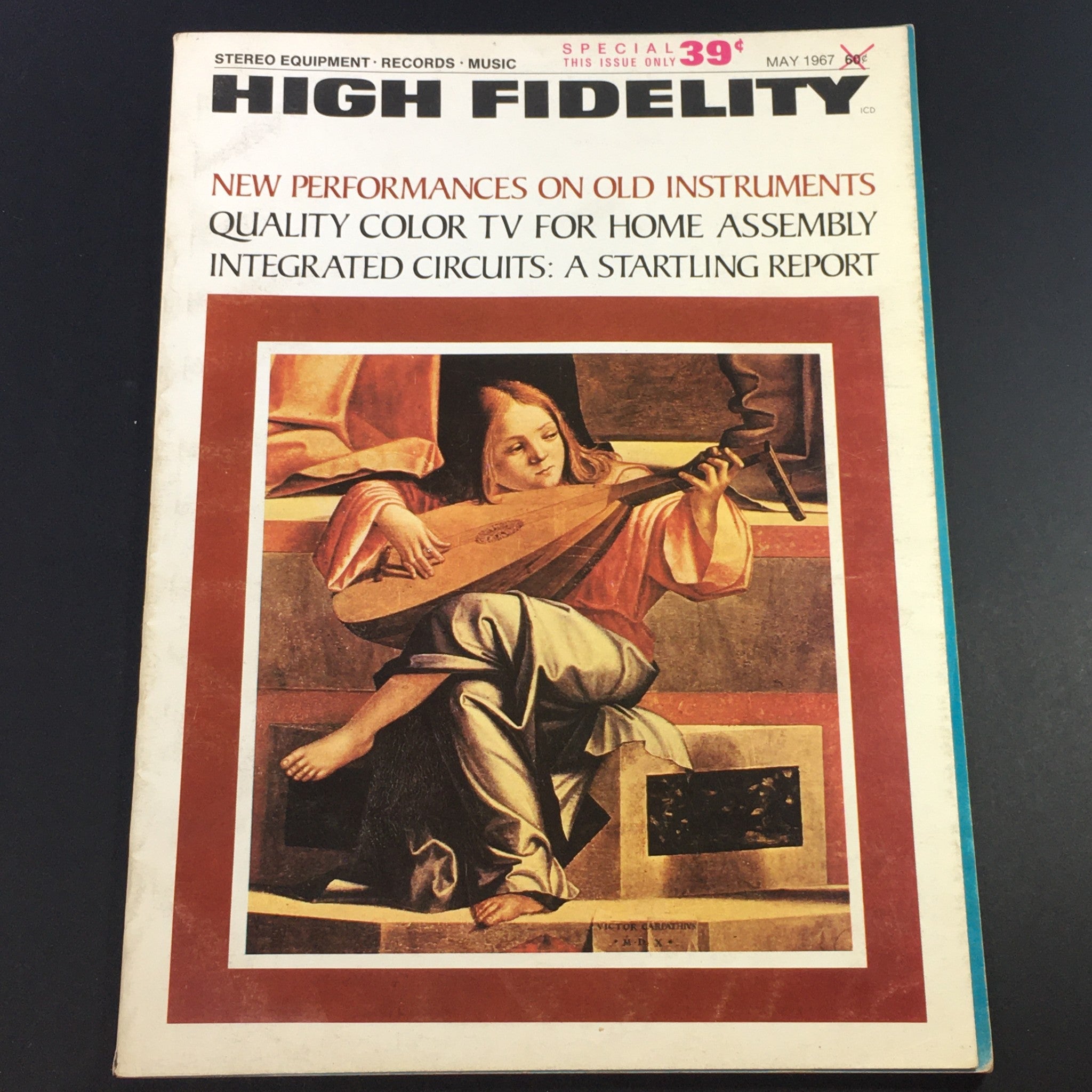 VTG High Fidelity Music Magazine May 1967 - New Performances On Old Instruments