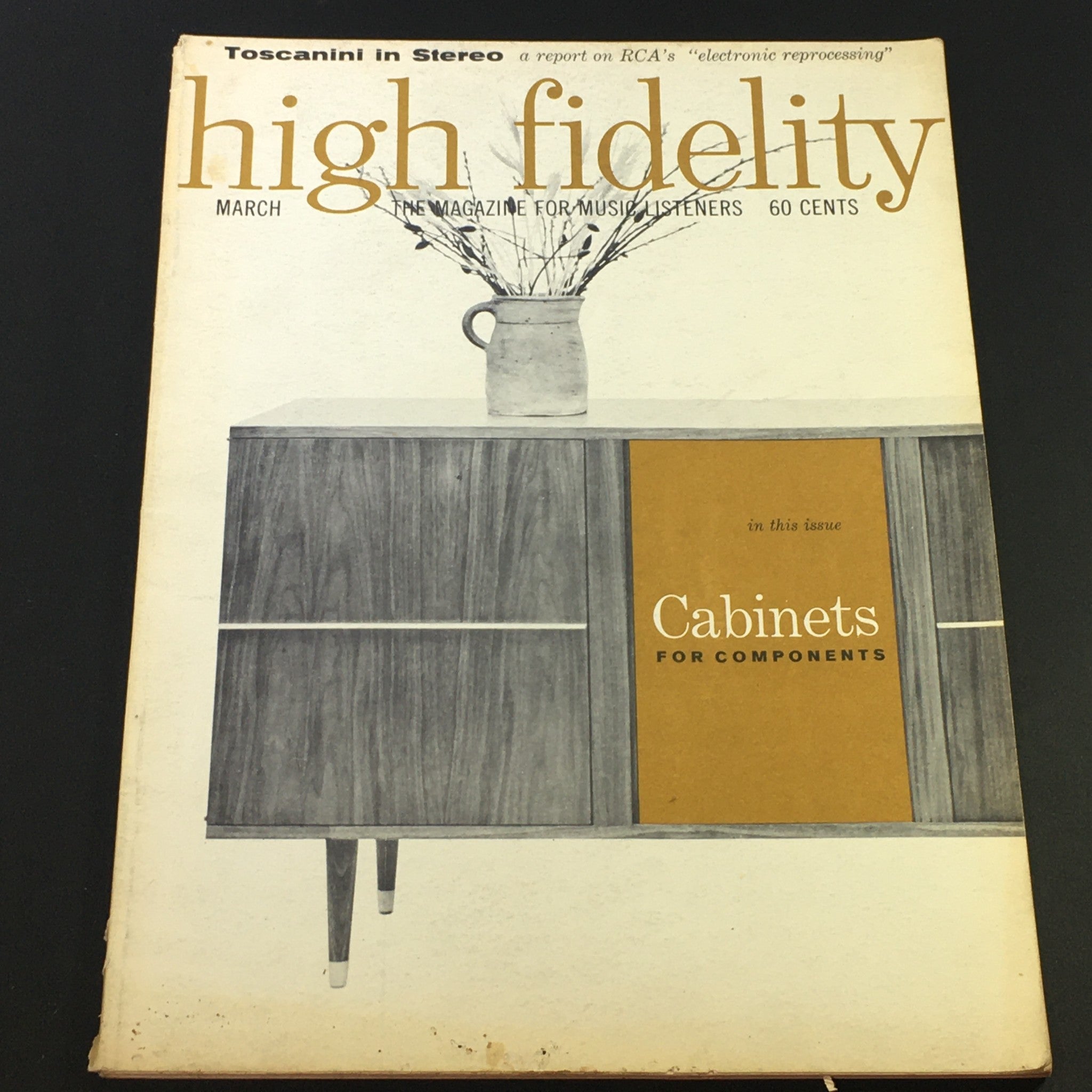 VTG High Fidelity Music Magazine March 1961 - Arturo Toscanini in Stereo