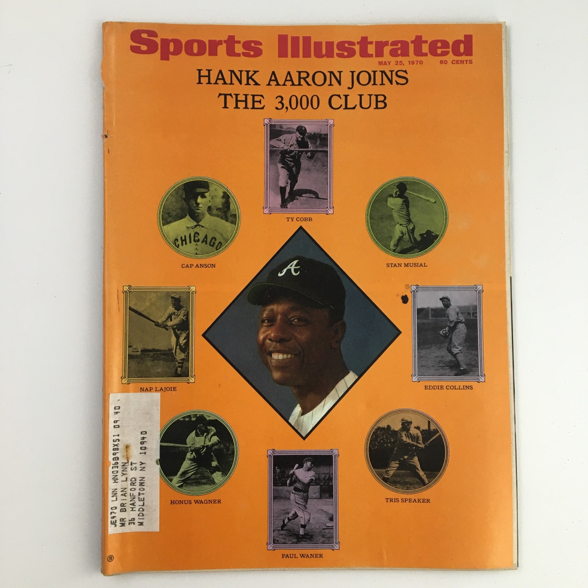 Sports Illustrated Magazine May 25 1970 Cap Anson, Ty Cobb & Stan Musial