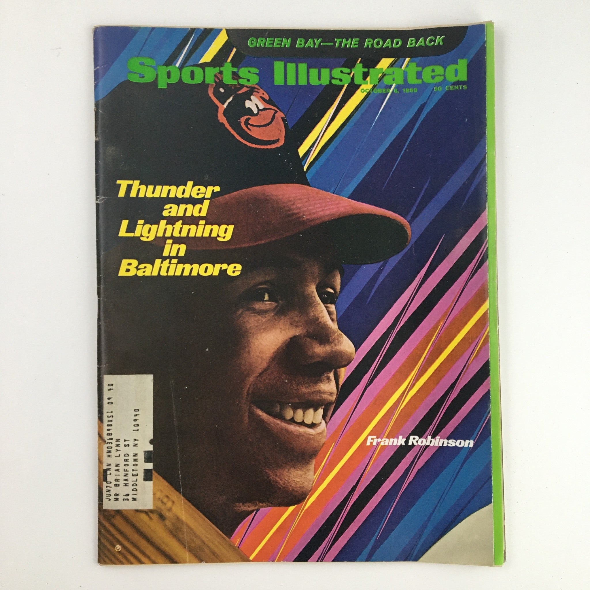 Sports Illustrated Magazine October 6 1969 MLB Baltimore Frank Robinson