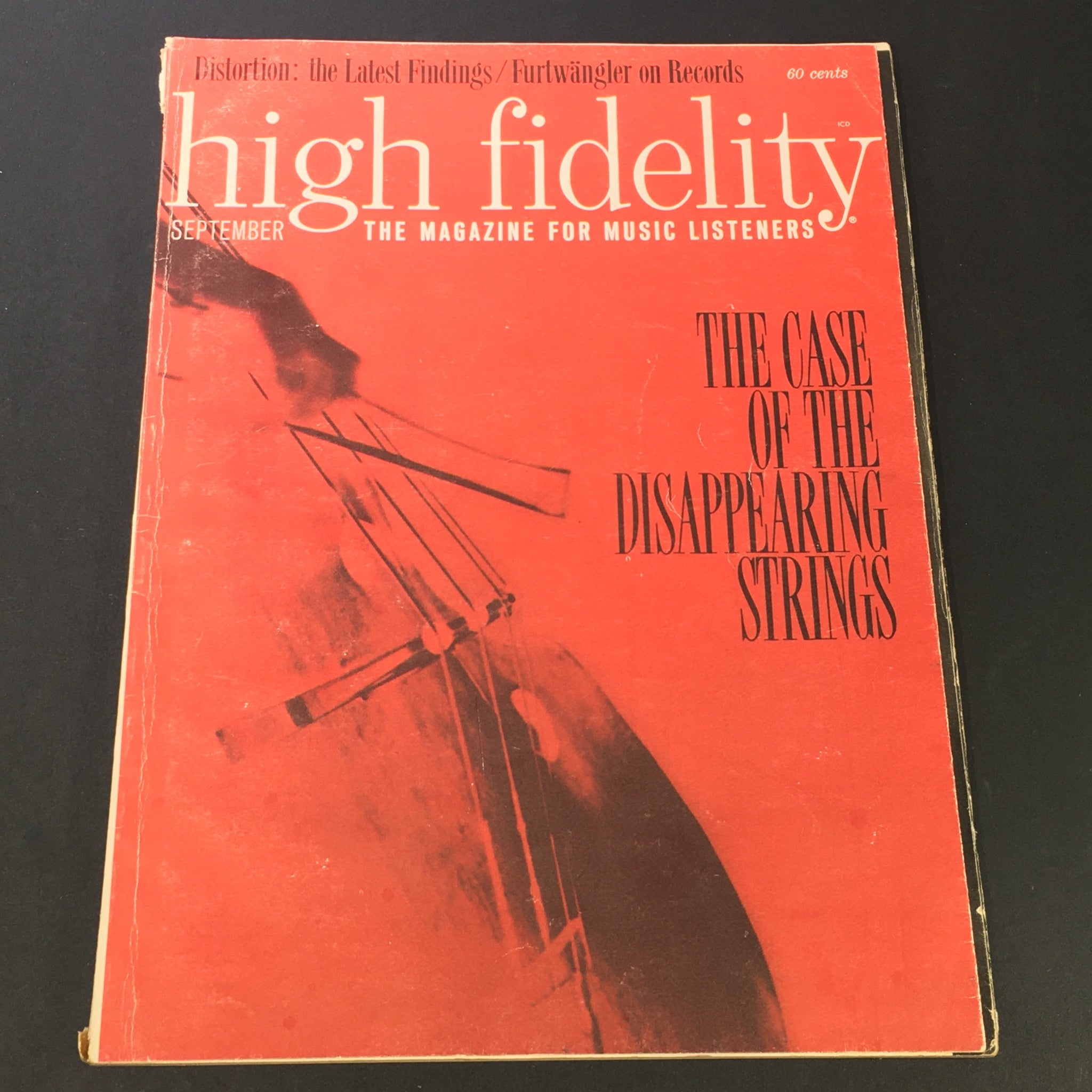 VTG High Fidelity Music Magazine September 1964 - Disappearing Strings Case