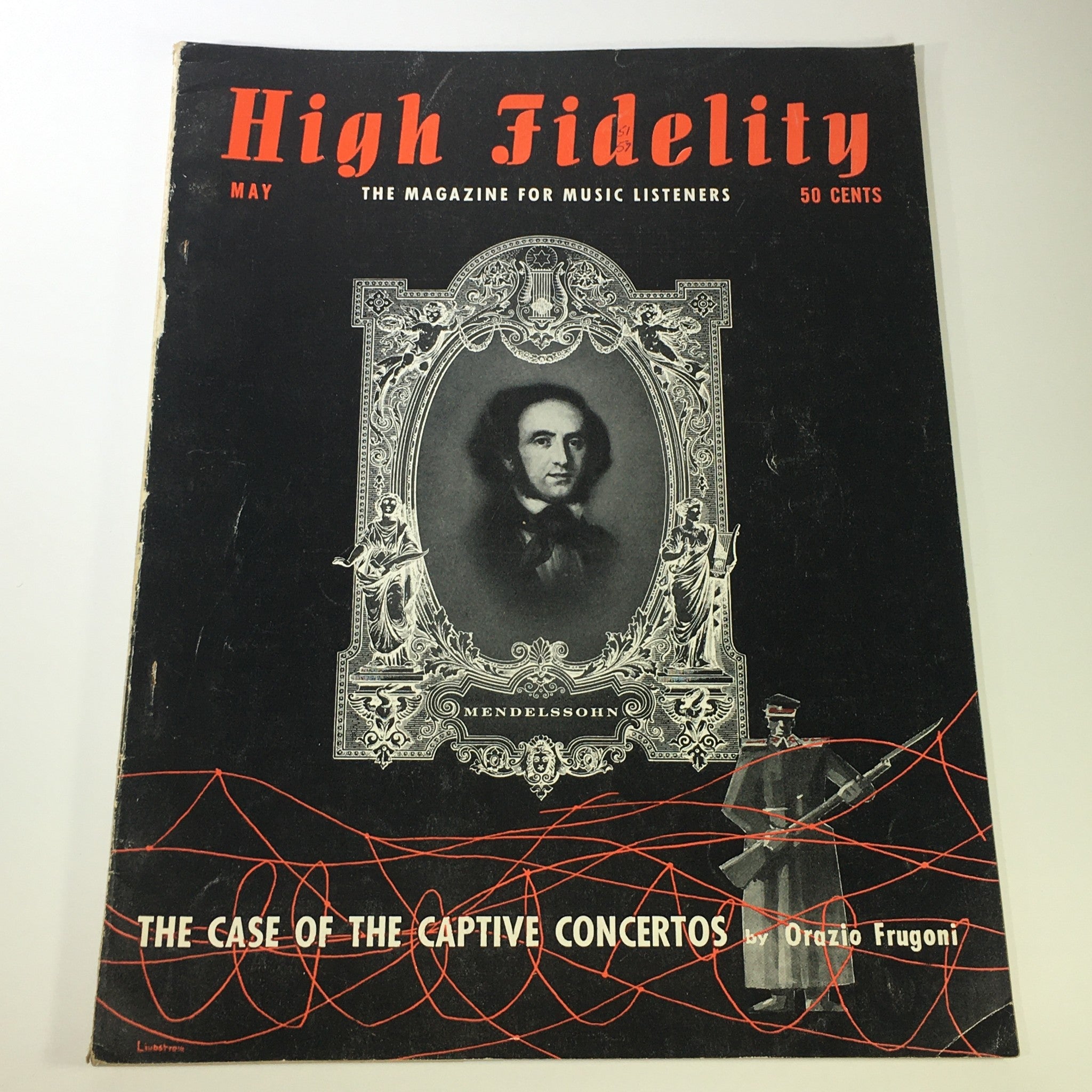 VTG High Fidelity Music Magazine May 1954 - Felix Mendelssohn / Newsstand