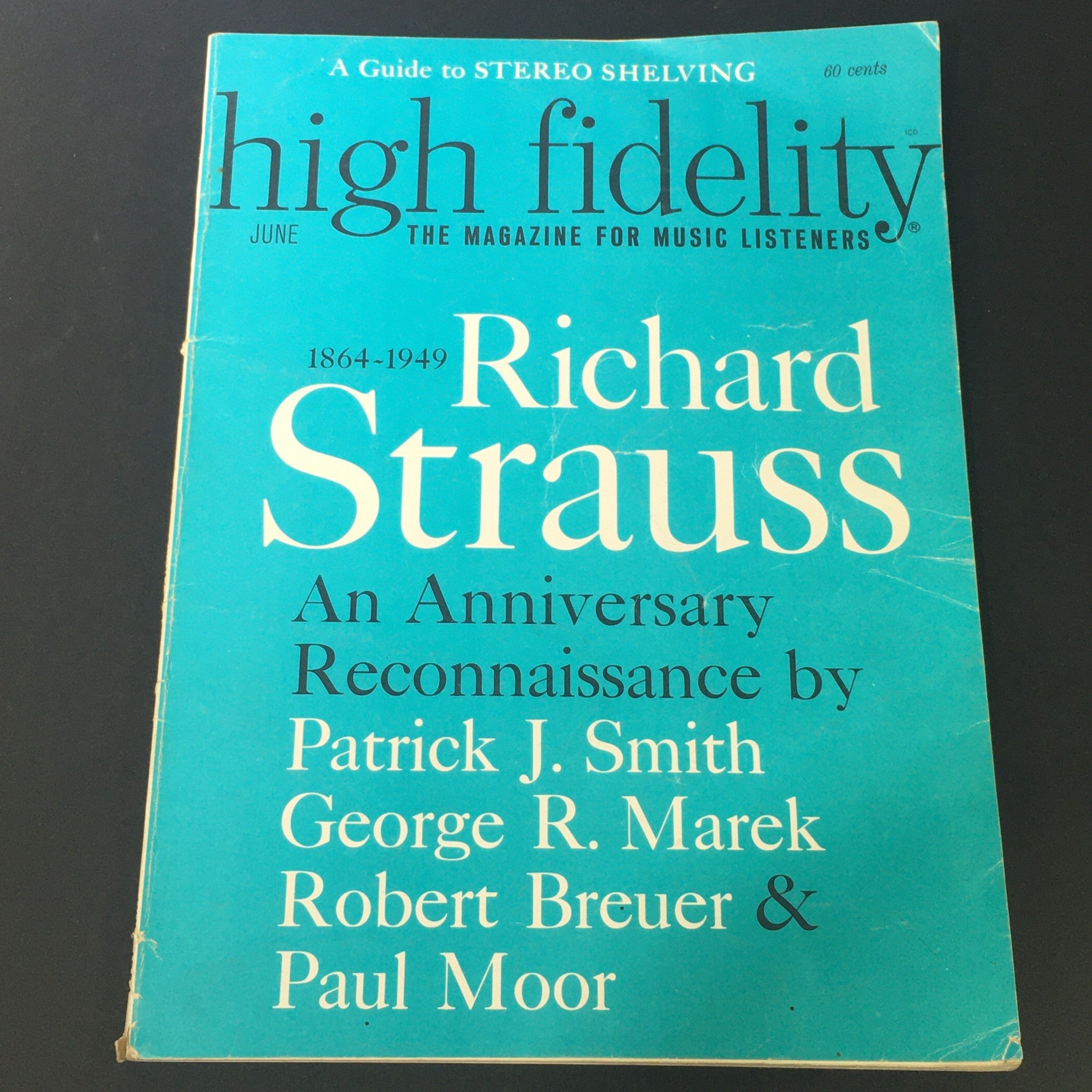 VTG High Fidelity Music Magazine June 1964 - Richard Strauss 1864 - 1949