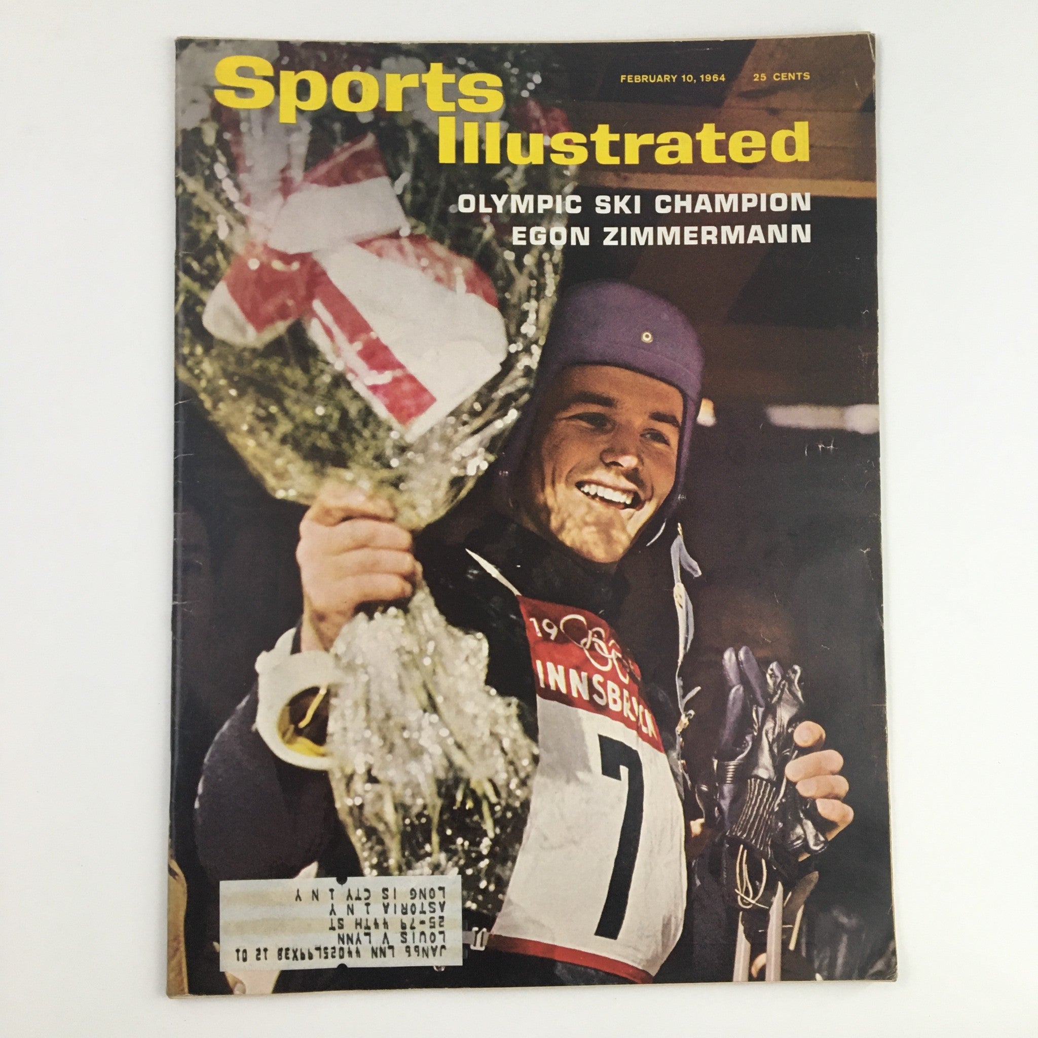 Sports Illustrated Magazine February 10 1964 Ski Champion Egon Zimmermann