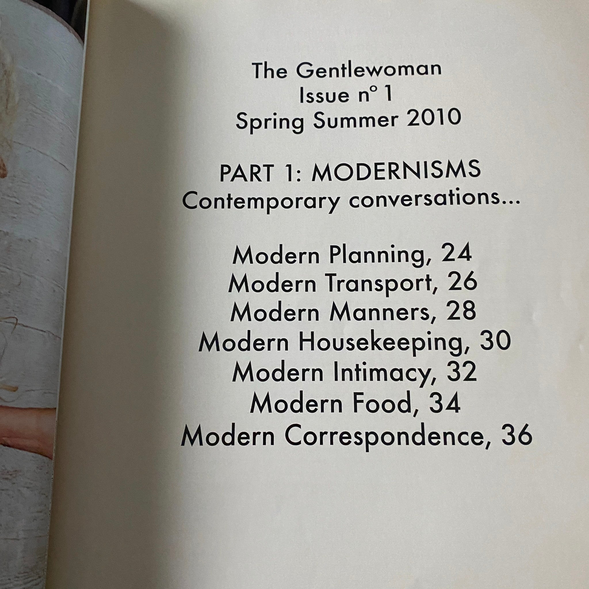 The Gentlewoman Magazine Spring Summer 2010 Phoebe Philo Modernist No Label