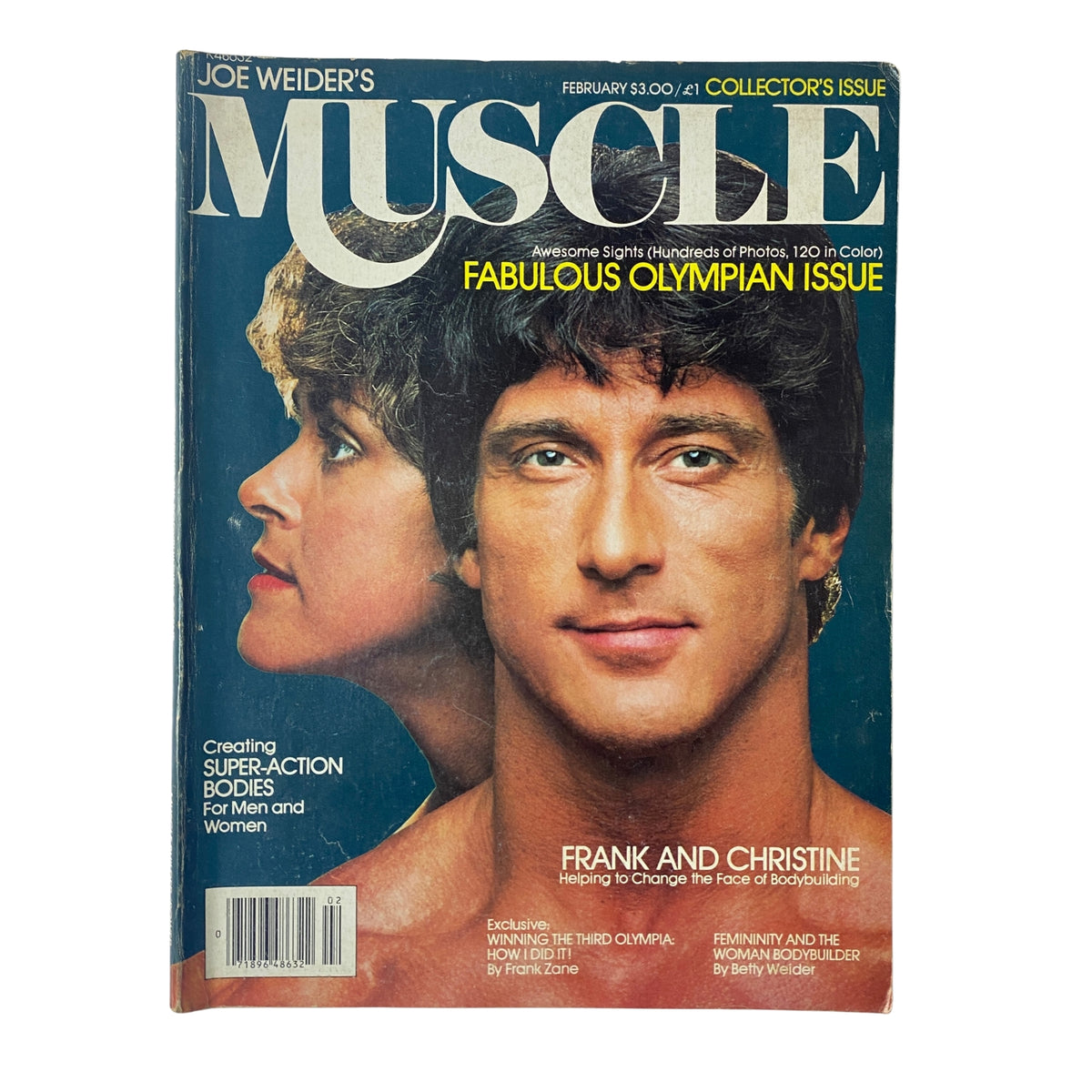 Muscle Builder February 1980 Frank & Christine