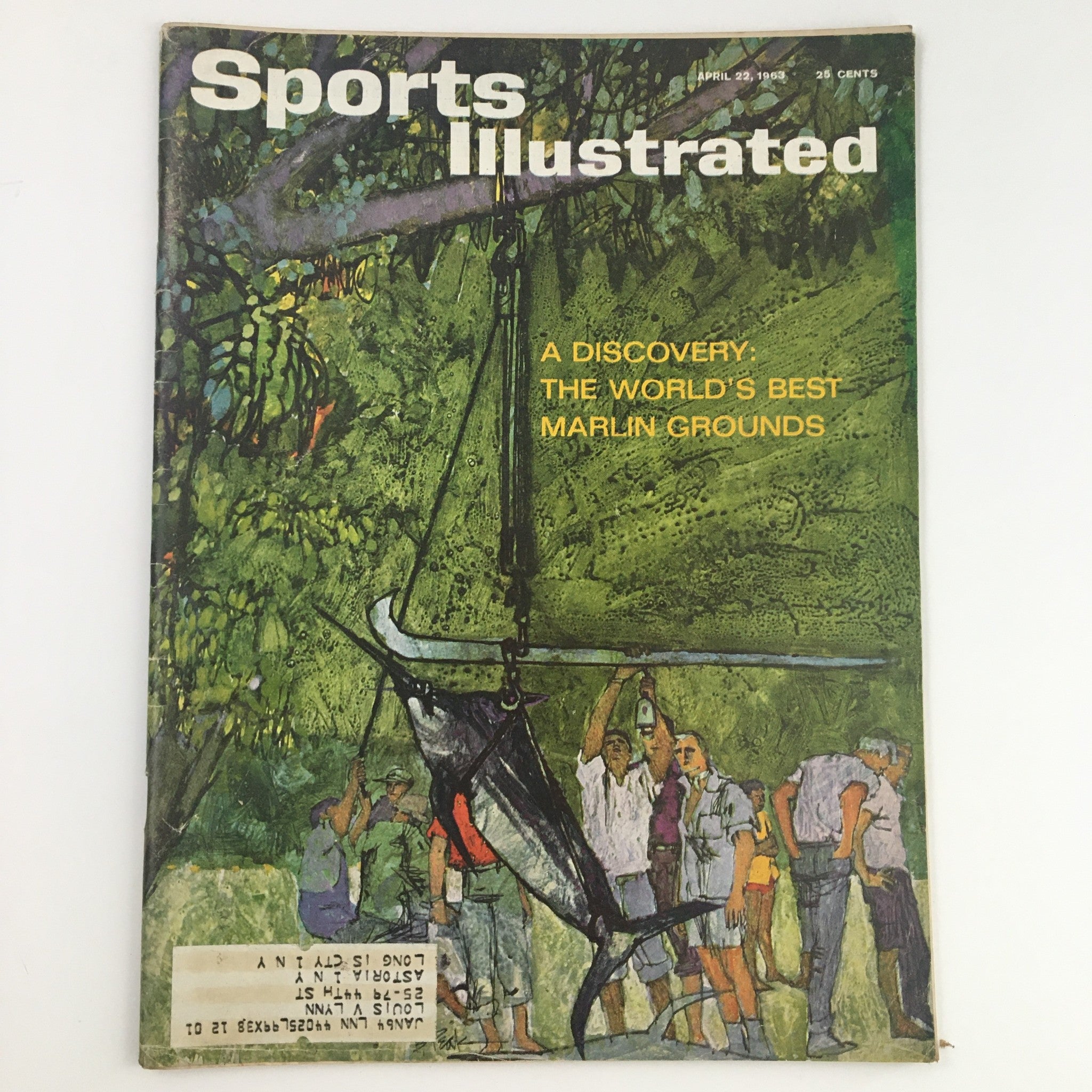 Sports Illustrated Magazine April 22 1963 The World's Best Marlin Ground