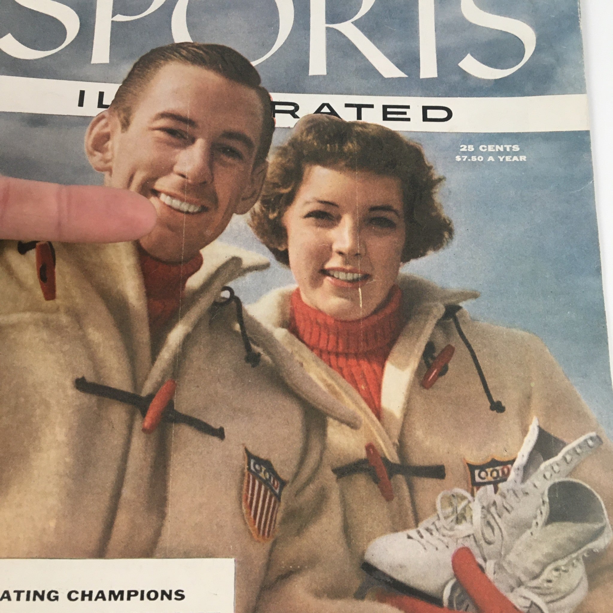 Sports Illustrated Magazine January 30 1956 Skating Champions Jenkins & Albright