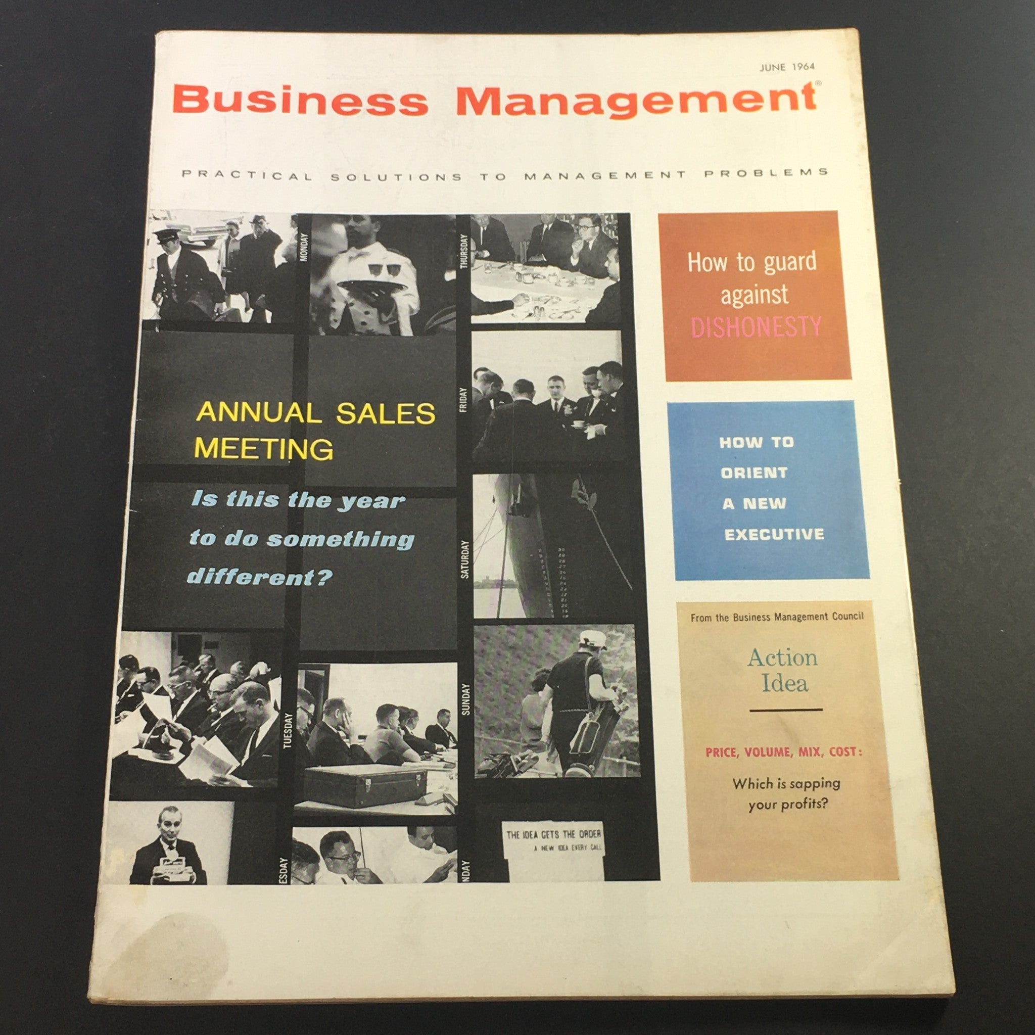 VTG Business Management Magazine June 1964 - How To Orient New Executive