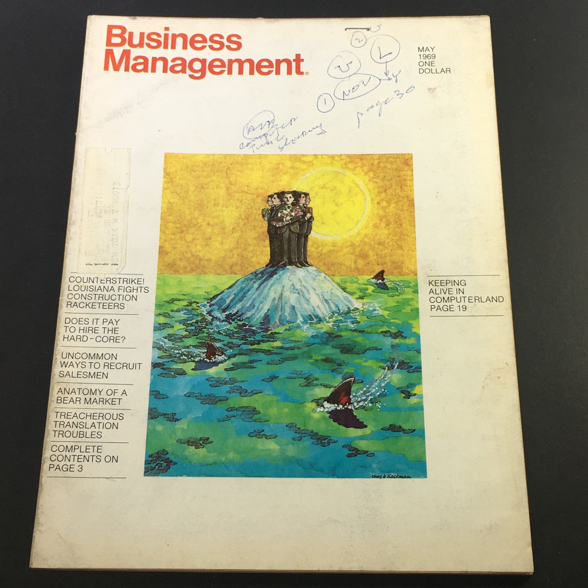 VTG Business Management Magazine May 1969 - Anatomy Of A Bear Market