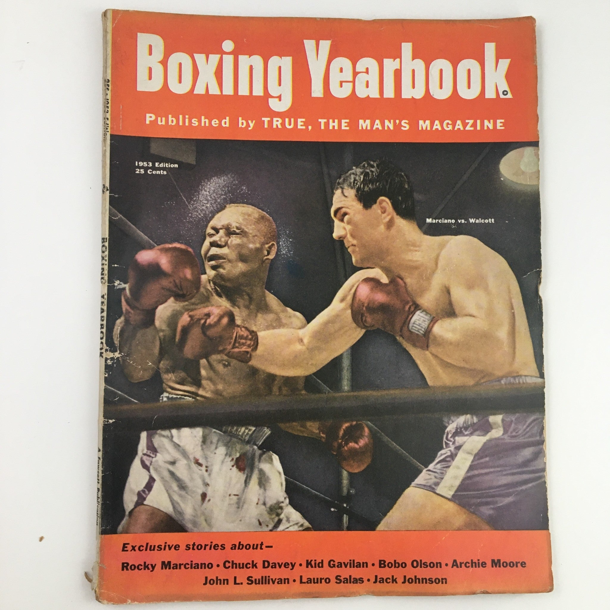 Boxing Yearbook Magazine 1953 Jersey Joe Walcott vs. Rocky Marciano No Label